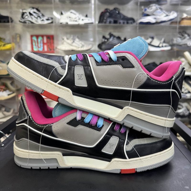 Louis Vuitton Louis Vuitton Colorful Low-Top Trainers for Men -2508 Size US 10.5 / EU 43-44 - 8 Thumbnail