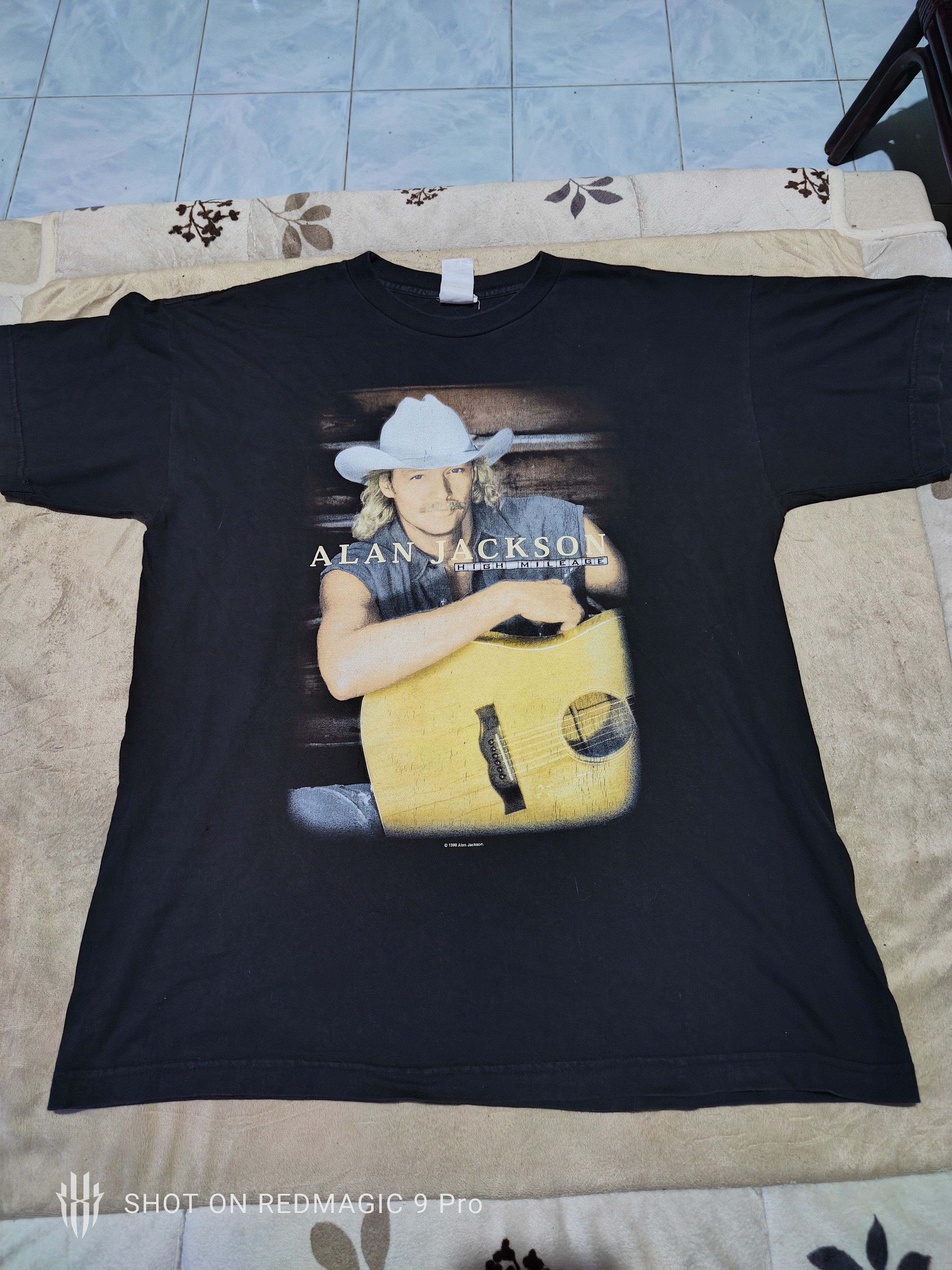 Vintage VINTAGE SINGER ALAN JACKSON 1998 Size US L / EU 52-54 / 3 - 1 Thumbnail