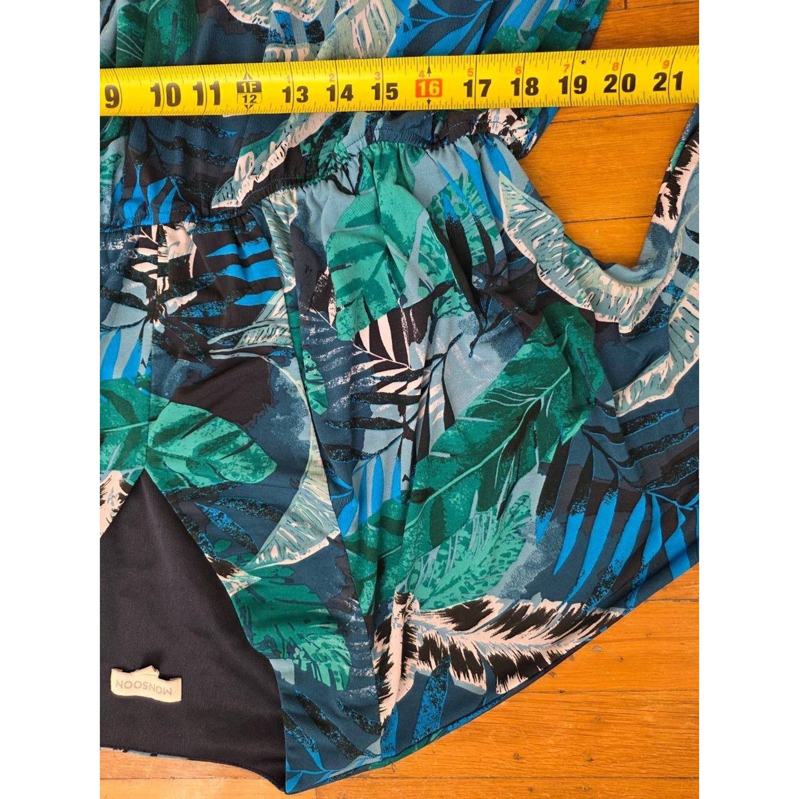 &Daughter Monsoon Sandra Palm Midi Dress Multi X-Large A001280 Size XL / US 12-14 / IT 48-50 - 8 Thumbnail