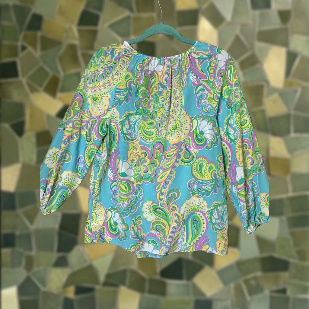 Lilly Pulitzer VINTAGE Lilly Pulitzer Sarabeth Top? No, Vintage rule applies only if vintage. Size M / US 6-8 / IT 42-44 - 1 Thumbnail