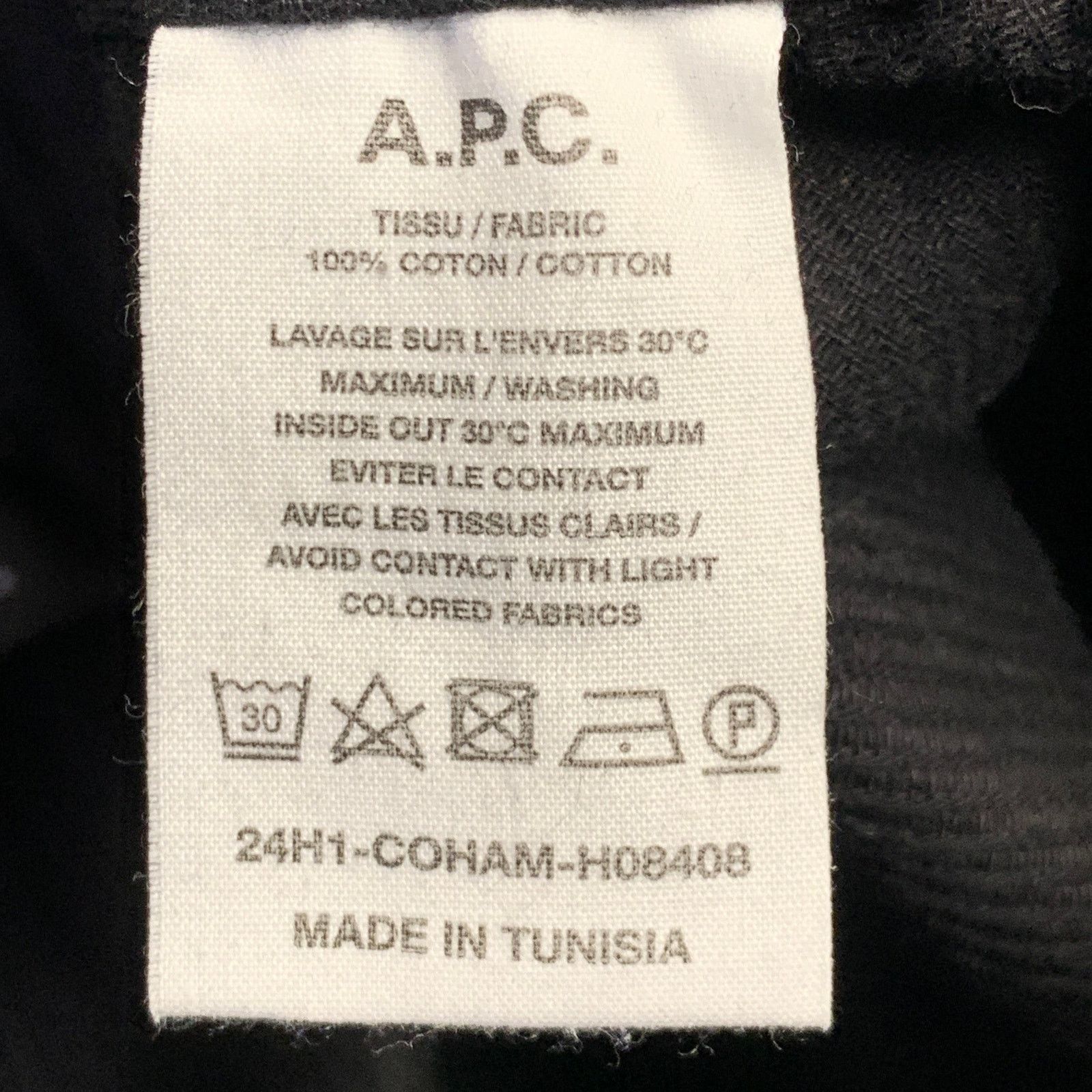 A.P.C. A.P.C. Black Corduroy Cotton Elastic Waistband Casual Pants Size US 32 / EU 48 - 5 Thumbnail