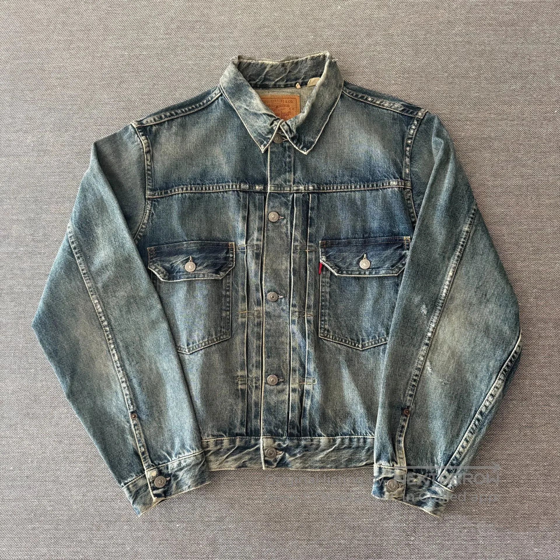 LVC Levi's LVC507xx Washed Denim Jacket. Size US M / EU 48-50 / 2 - 1 Thumbnail