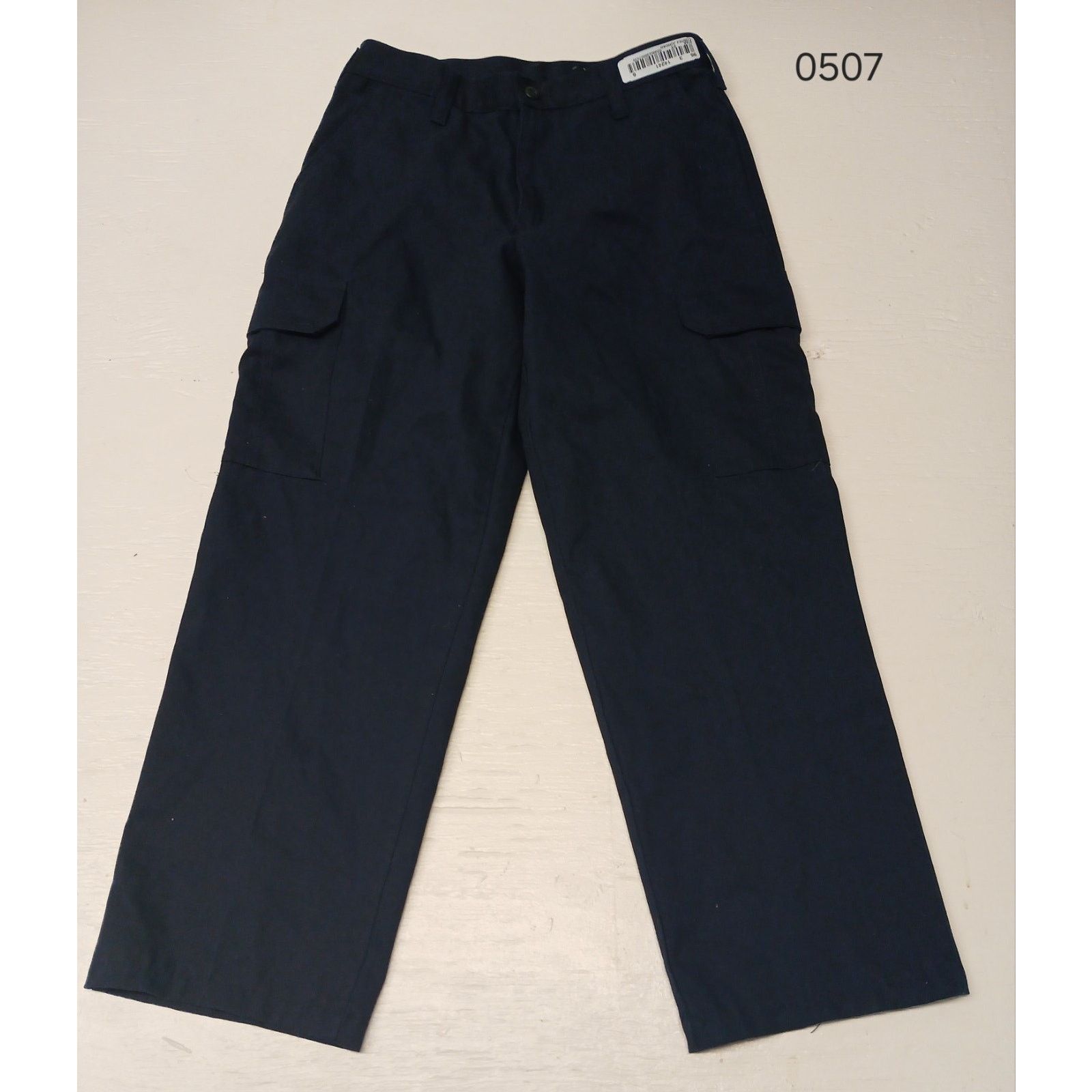 Cintas Cintas (29) Navy Blue Comfort Flex Work Uniform Jeans/Pants Size 29" - 1 Thumbnail