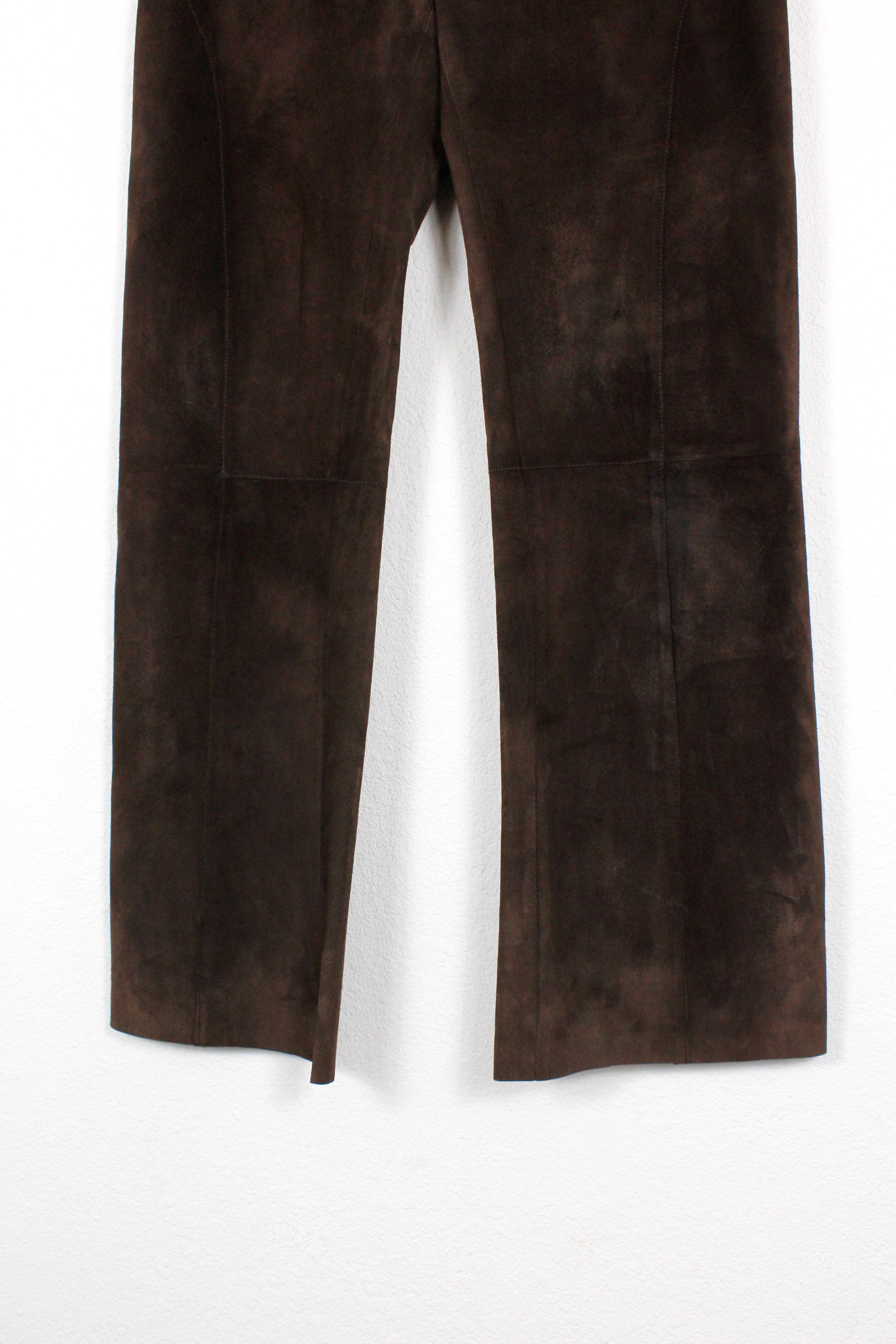 Leather × Marni Marni Cowgirl Western Leather Pants 44 Size 30" / US 8 / IT 44 - 3 Thumbnail