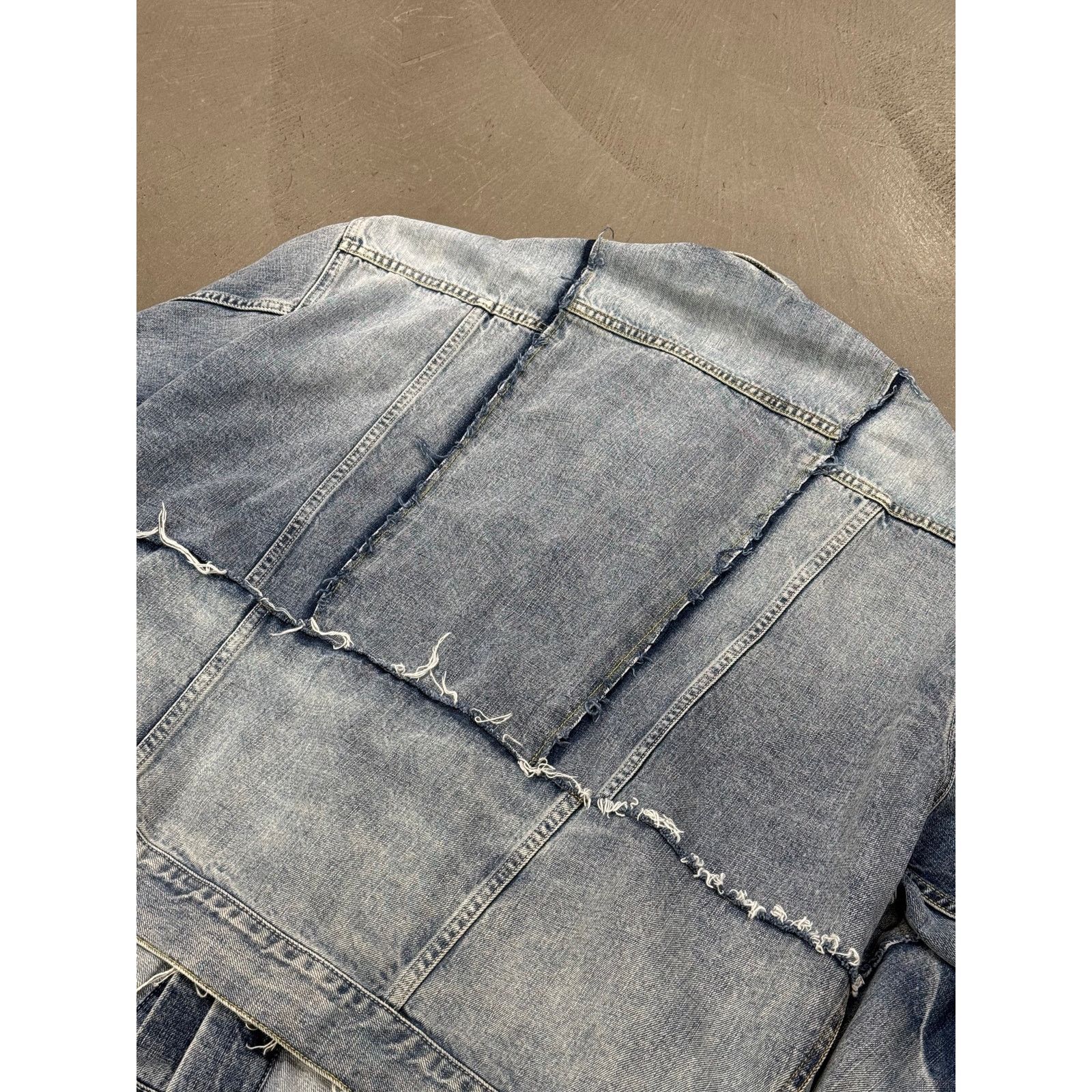 Balenciaga 2021 Balenciaga oversized deconstructed denim jacket Size US M / EU 48-50 / 2 - 9 Thumbnail