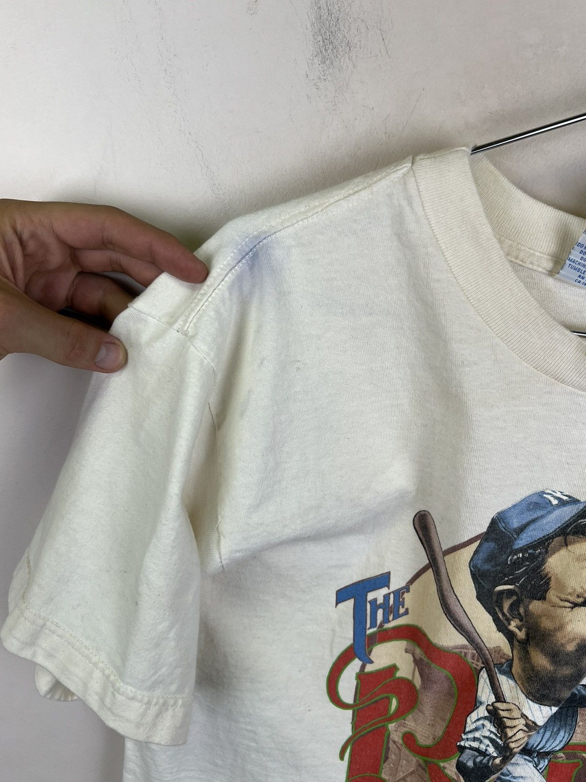 MLB Vintage Rare 1989 Babe Ruth Salem Sportswear Tee Size US XL / EU 56 / 4 - 5 Thumbnail