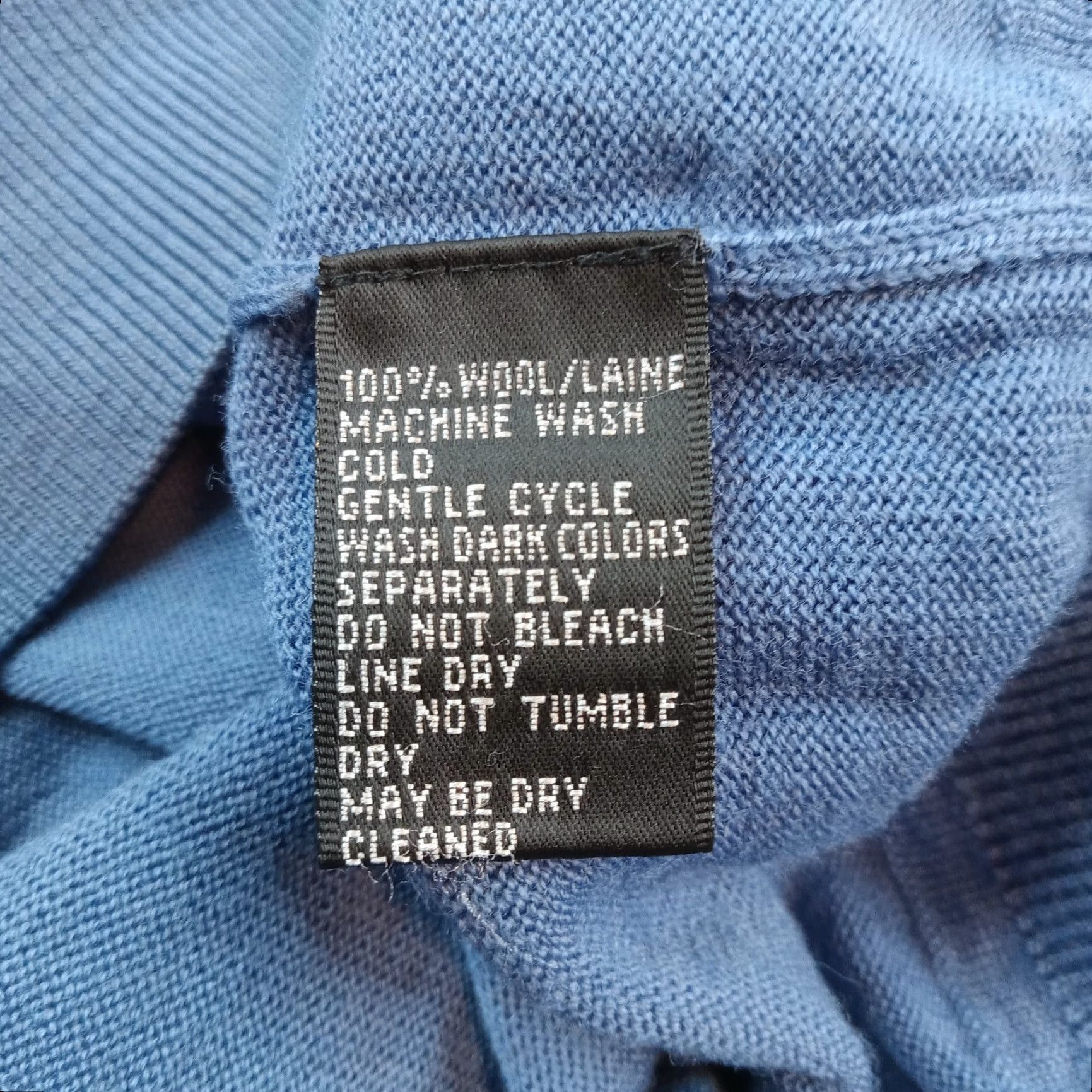 Vintage Greg Norman Mens Large Blue V Neck Sweater Casual Lightweight Size US L / EU 52-54 / 3 - 7 Thumbnail