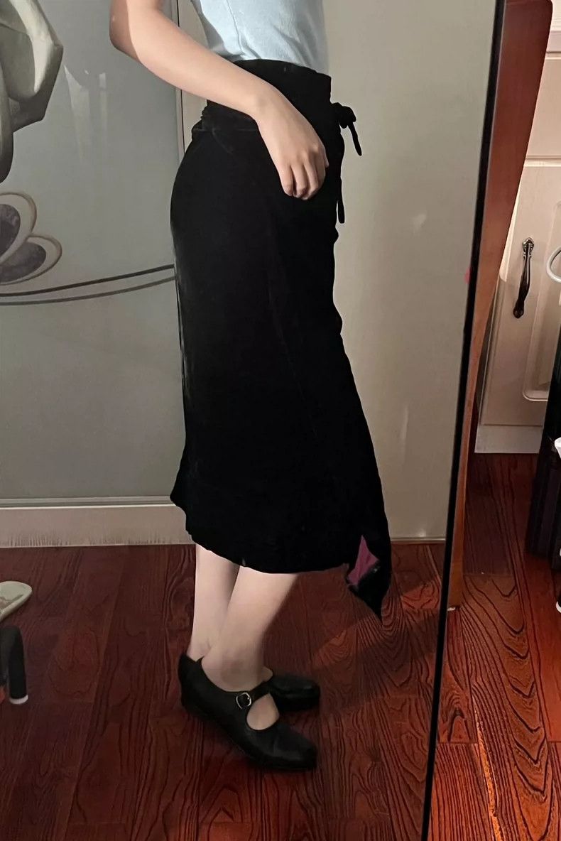 Comme des Garcons Comme Des Garcons Velvet wrap skirt 2505-Nextarrow Size M / US 6-8 / IT 42-44 - 7 Thumbnail