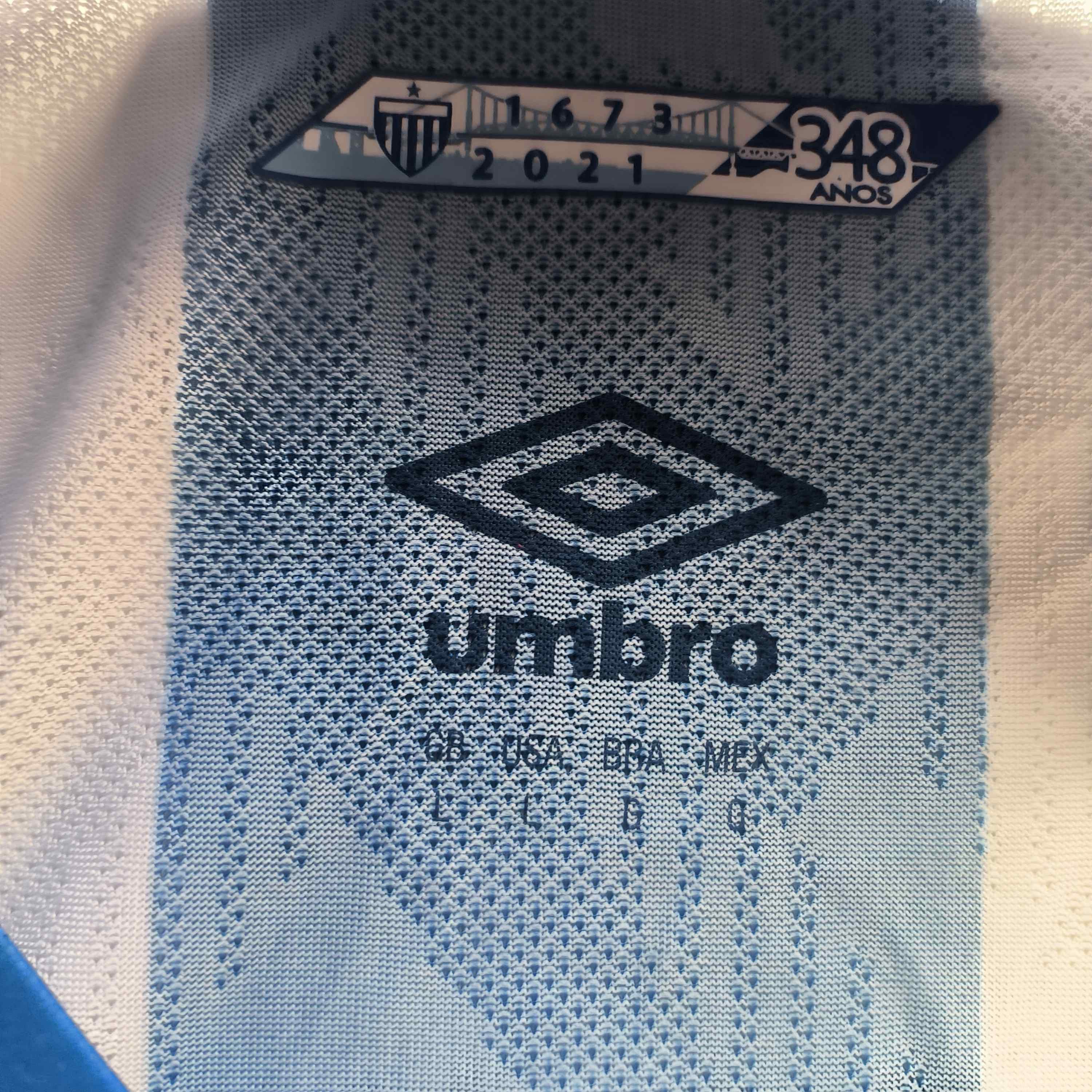 Umbro Avaí 2021 Umbro home football jersey shirt size L Size US L / EU 52-54 / 3 - 5 Thumbnail