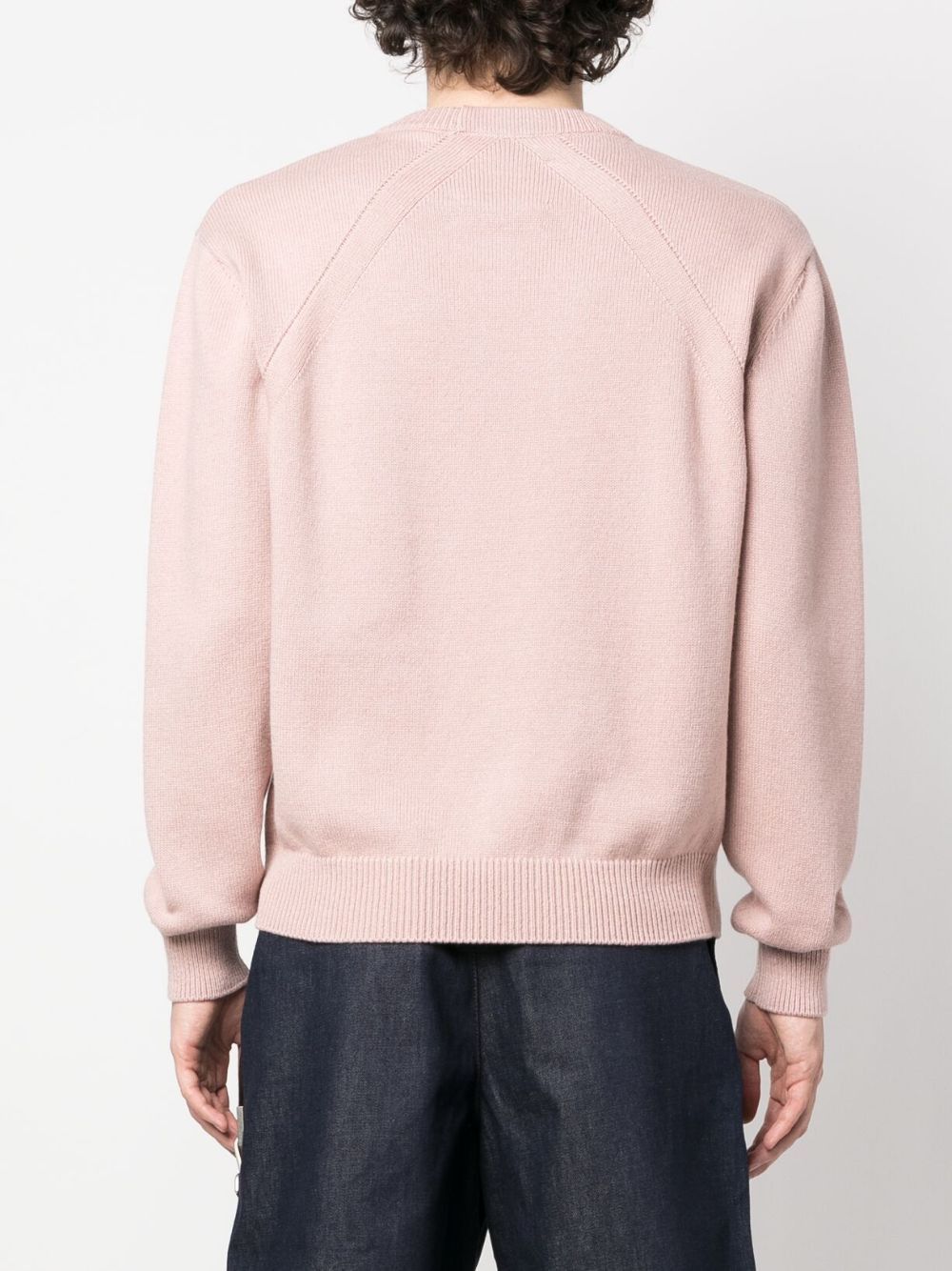 Jil Sander o1y1124 Cotton Cashmere Sweater in Pink Size US M / EU 48-50 / 2 - 4 Thumbnail