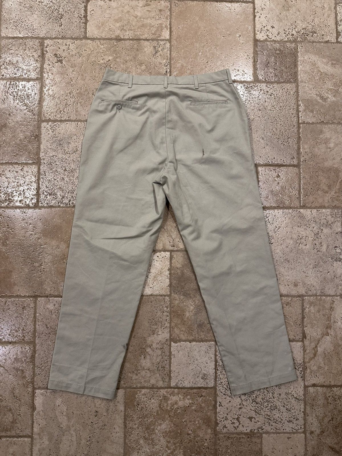 Vintage Vintage Wearguard Khaki Tan Panters Dress Pants Size US 38 / EU 54 - 4 Thumbnail