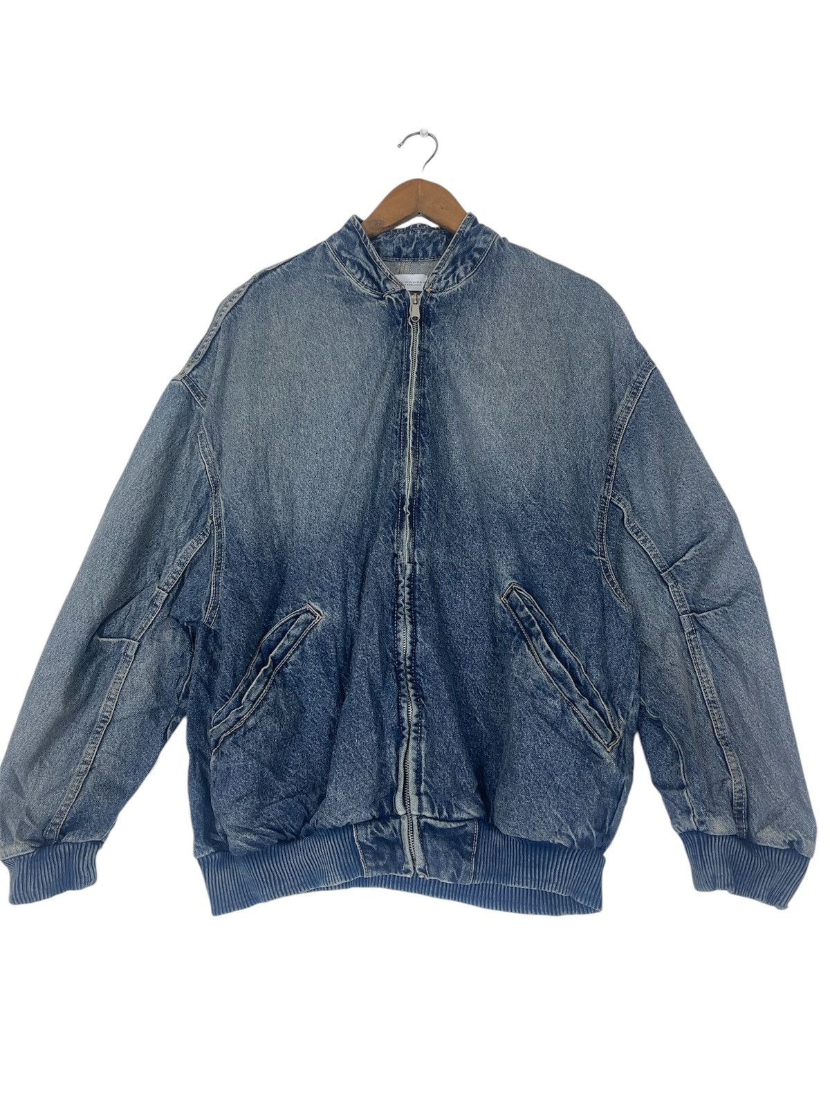 Zara ZARA DENIM JACKET Size US L / EU 52-54 / 3 - 2 Thumbnail