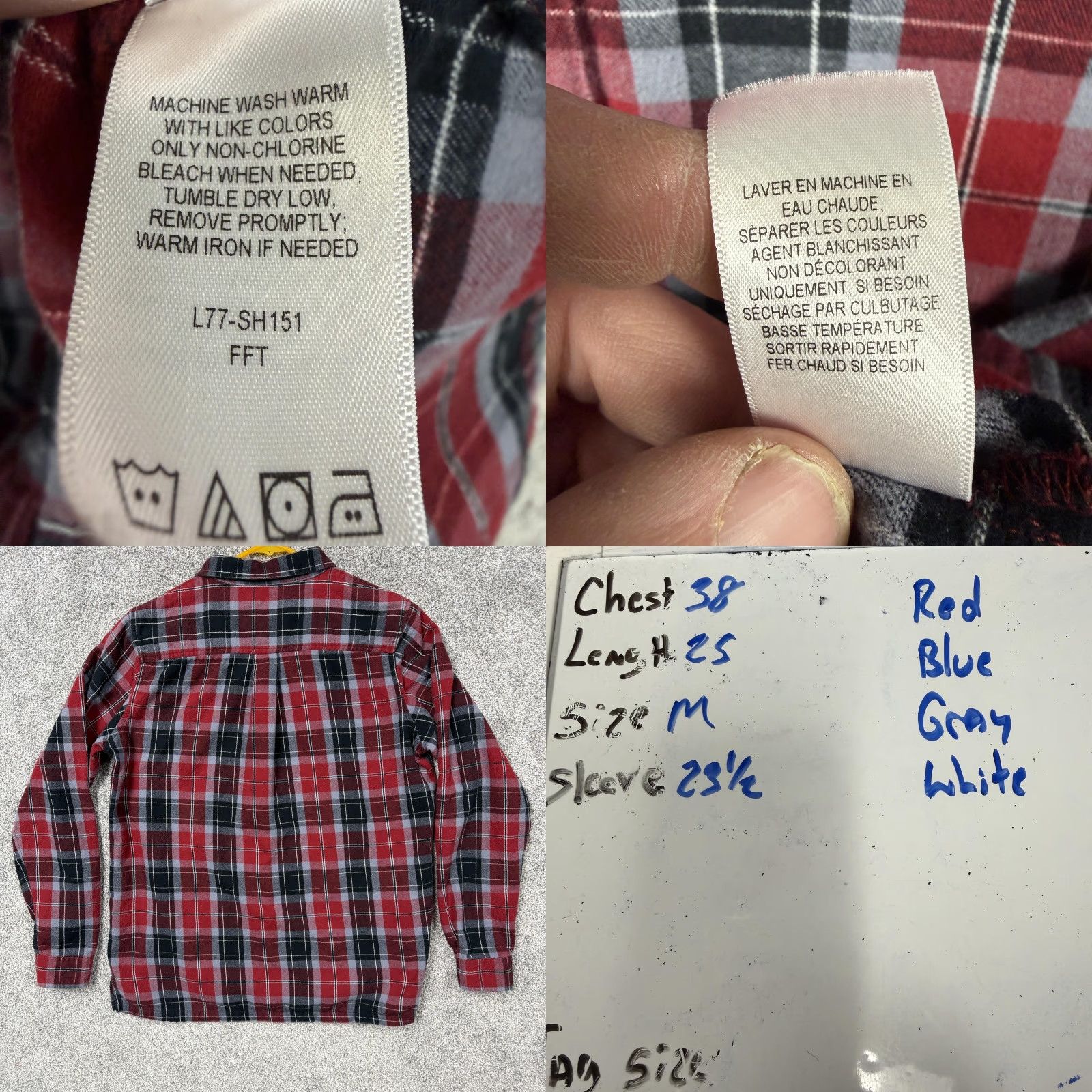 Vintage Cabela's Flannel Shirt Mens Medium Plaid Button Up Outdoor Workwear Lumberjack Size US M / EU 48-50 / 2 - 8 Thumbnail