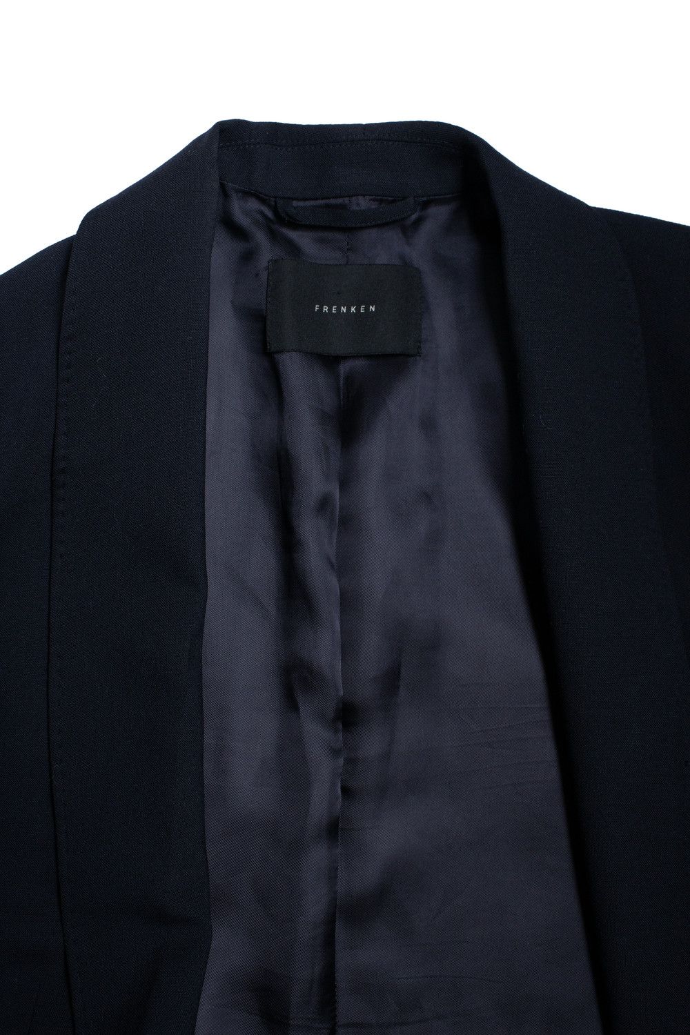 Other Frenken, wool blazer with shiny sleeves in blue Size XL / US 12-14 / IT 48-50 - 5 Thumbnail