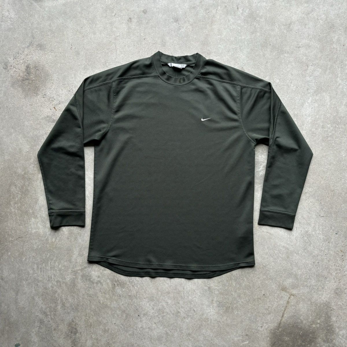 Nike × Vintage vintage Y2K NIKE SWOOSH Long Sleeve jersey shirt Size US XL / EU 56 / 4 - 3 Thumbnail