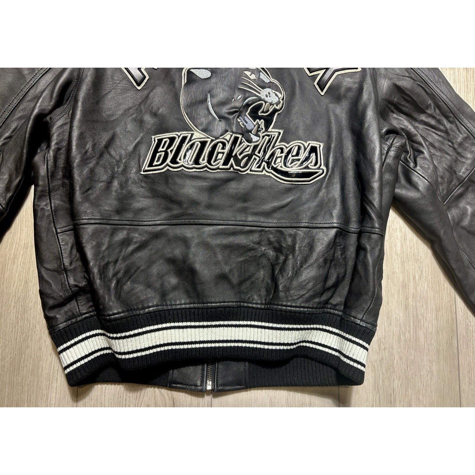 Avirex Avirex Black Aces Tuskegee Airmen Lamb Leather Jacket M Y2K Size US M / EU 48-50 / 2 - 19 Thumbnail