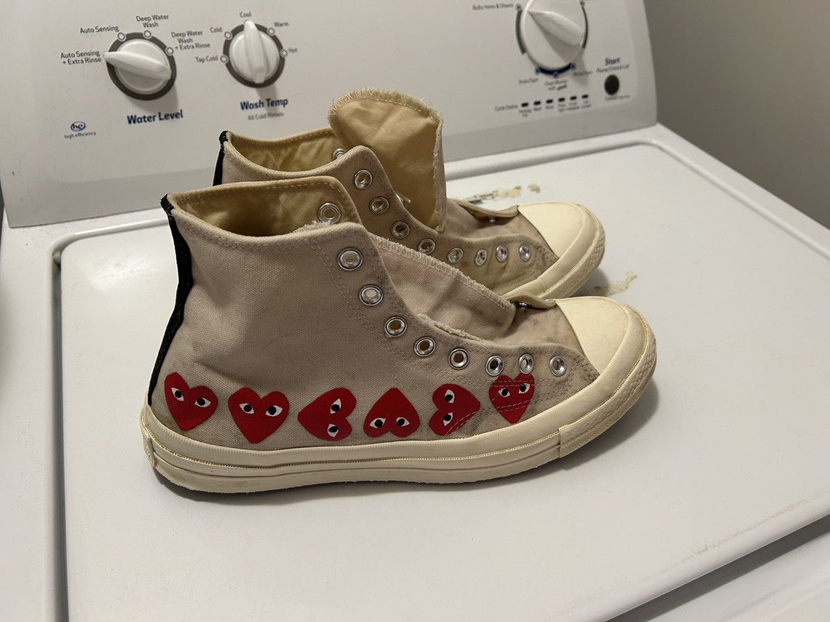 Comme des Garcons × Converse comme des gracon x converse shoes Size US 11 / EU 44 - 3 Thumbnail
