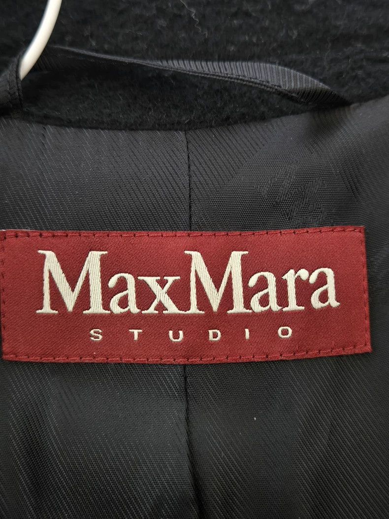 Max Mara Max Mara Long coat with suit collar and belt Size S / US 4 / IT 40 - 5 Thumbnail
