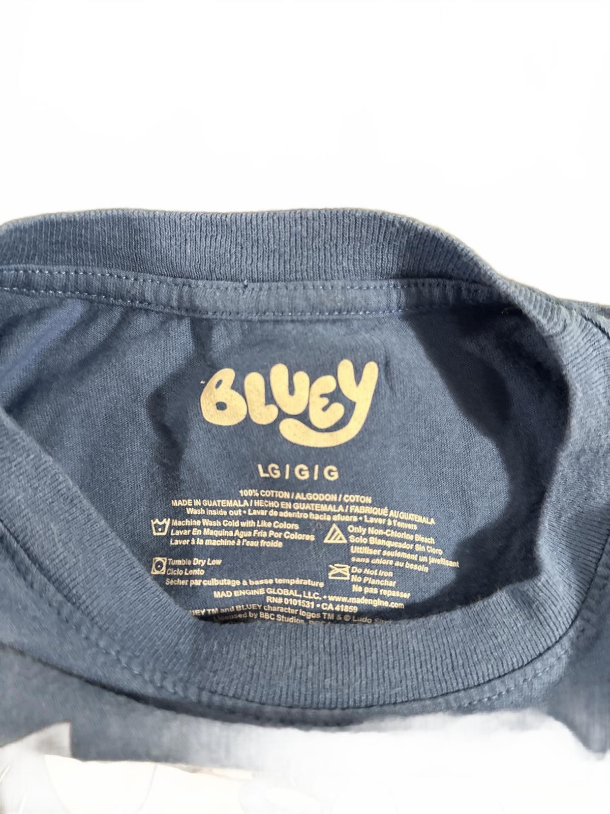 Mad Engine Bluey Men's Large Family Graphic Tee Size US L / EU 52-54 / 3 - 3 Thumbnail