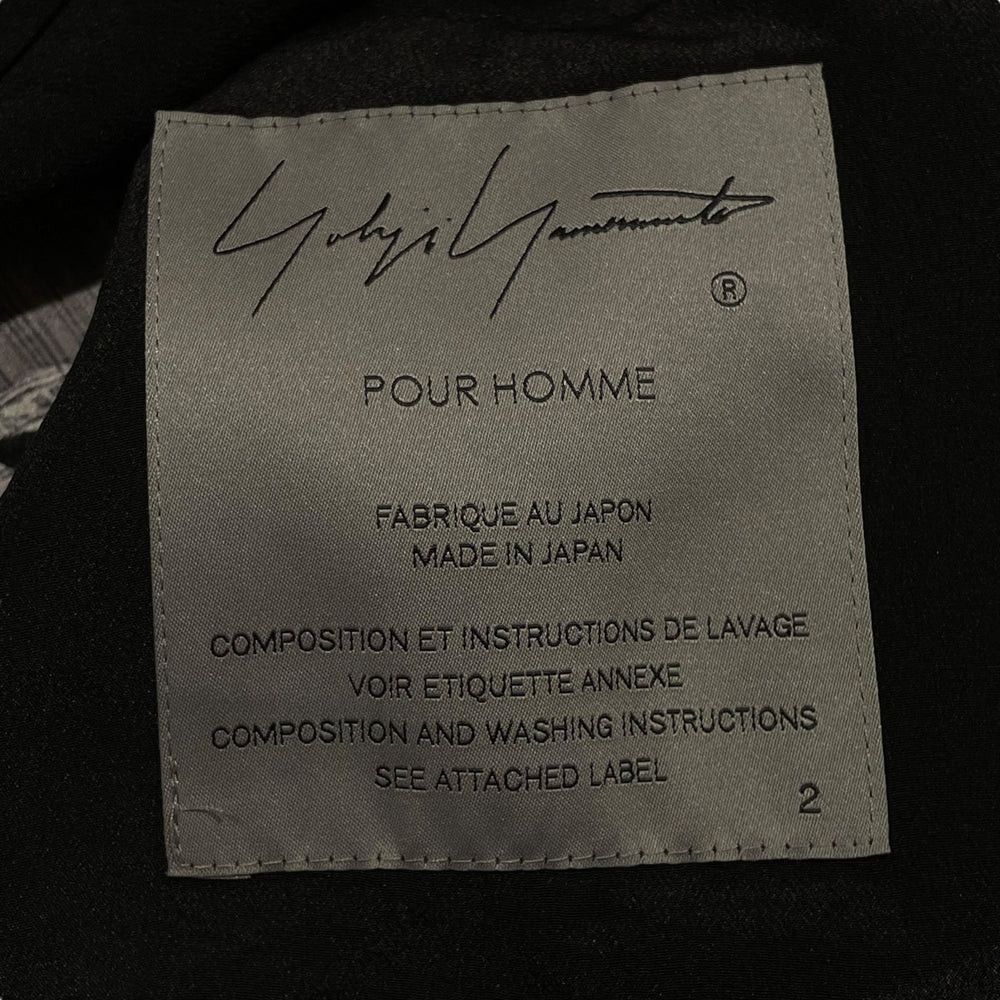 Yohji Yamamoto Yohji Yamamoto pour homme/WHITE FLOWER PRINT SLIT JACKET Size US M / EU 48-50 / 2 - 6 Thumbnail