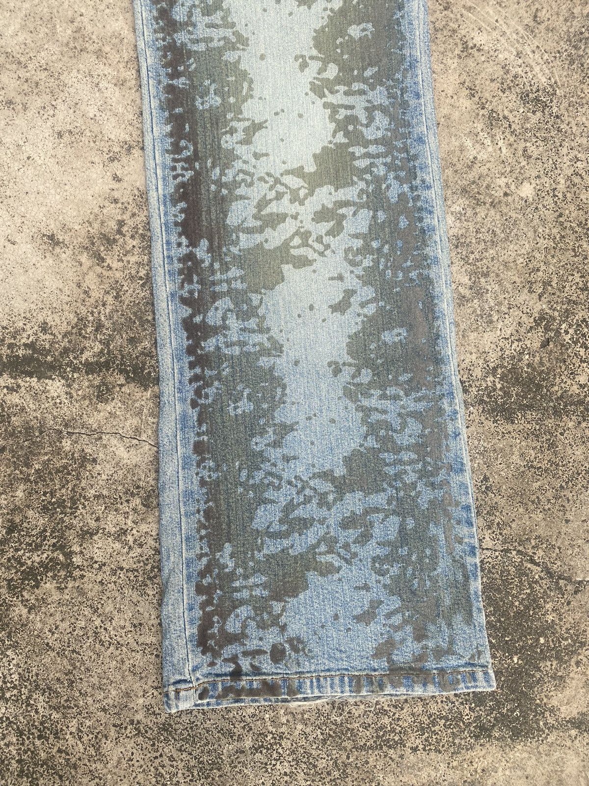 If Six Was Nine × Japanese Brand Flare Jeans Now Velvet Splash Bootcut Size US 29 - 5 Thumbnail