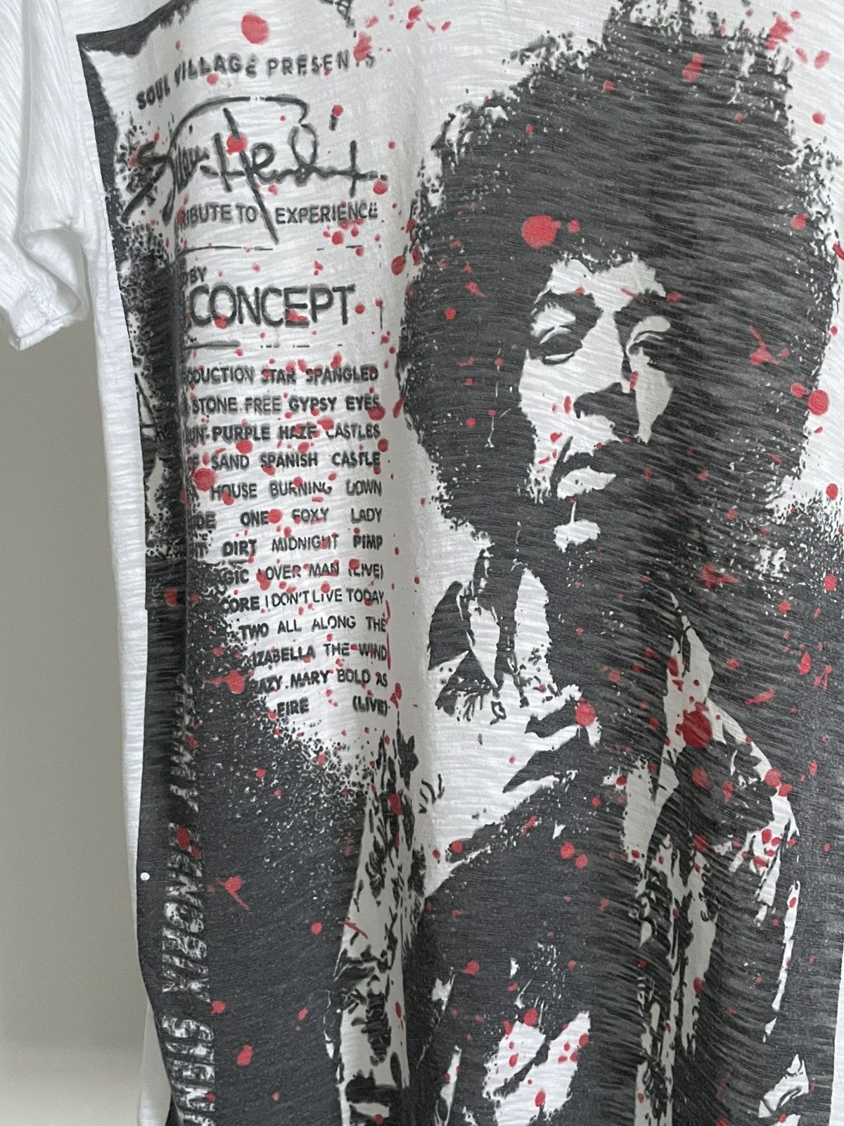 Jimi Hendrix Vintage 00’s Jimi Hendrix Band Rock Y2K T-Shirt RARE Size US M / EU 48-50 / 2 - 3 Thumbnail