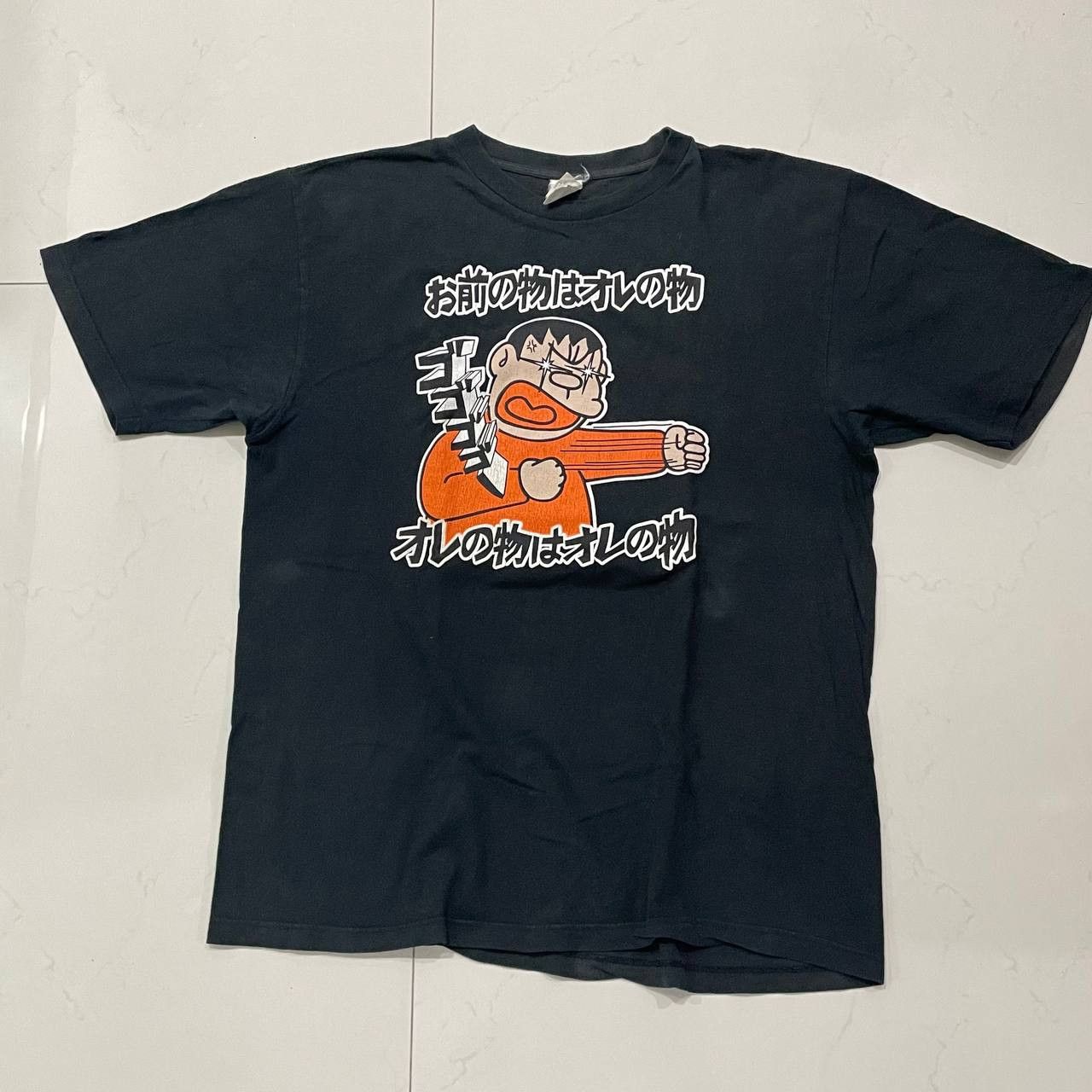 Anime × Cartoon Network × Japanese Brand Gian Takeshi Goda Doraemon Anime Printstar Tag XL Size US XL / EU 56 / 4 - 1 Thumbnail