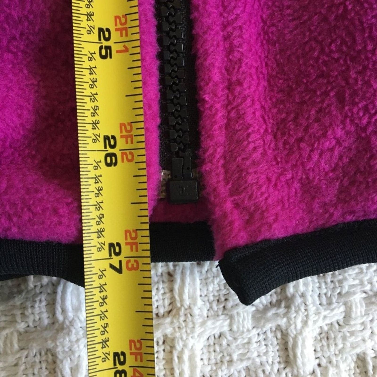 London Fog London Fog Womens Medium Pink Jacket Soft Fleece Zippered Size M / US 6-8 / IT 42-44 - 5 Thumbnail