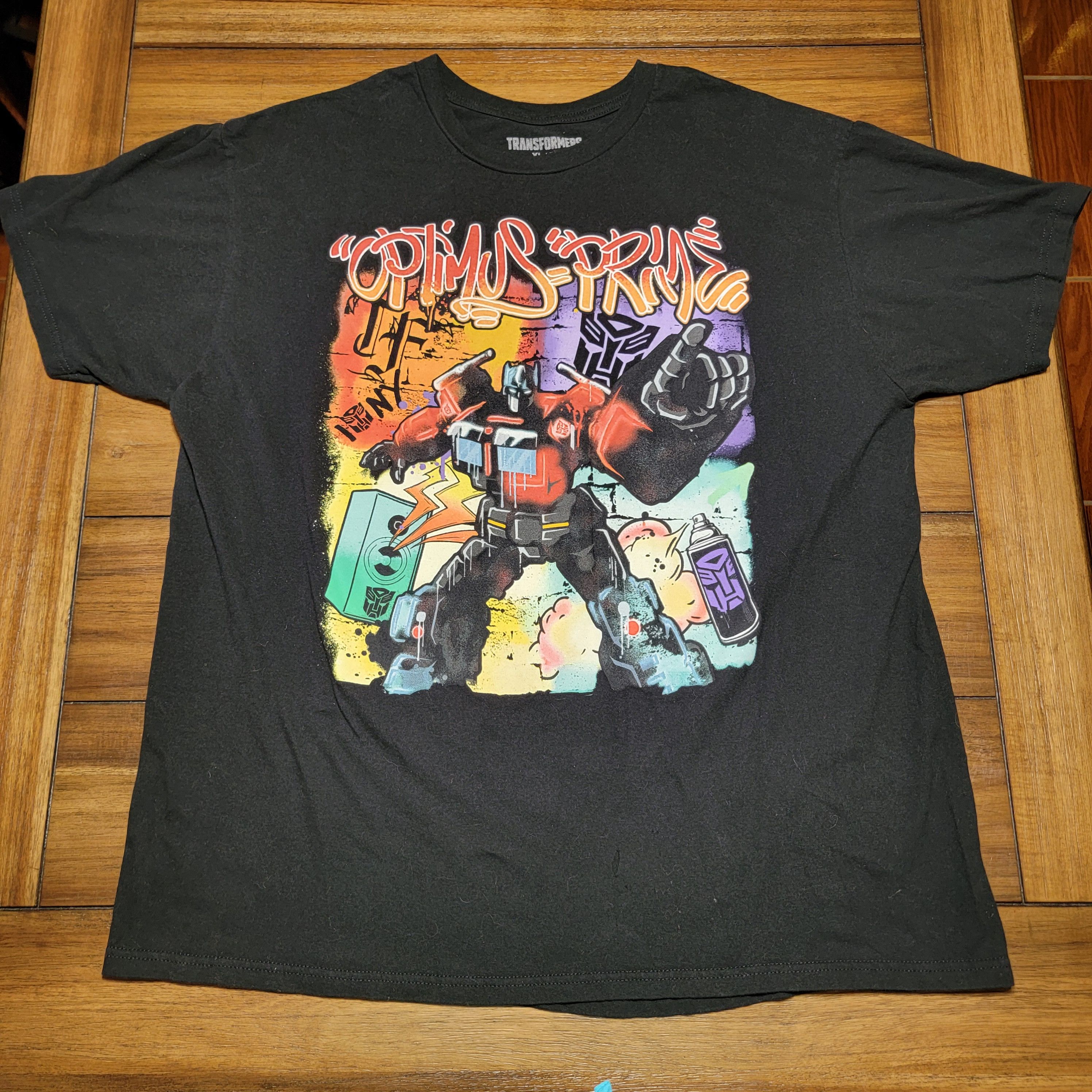 Other Transformers SS Unisex Tee "Optimus Prime" Graffiti - XL Size US XL / EU 56 / 4 - 1 Thumbnail