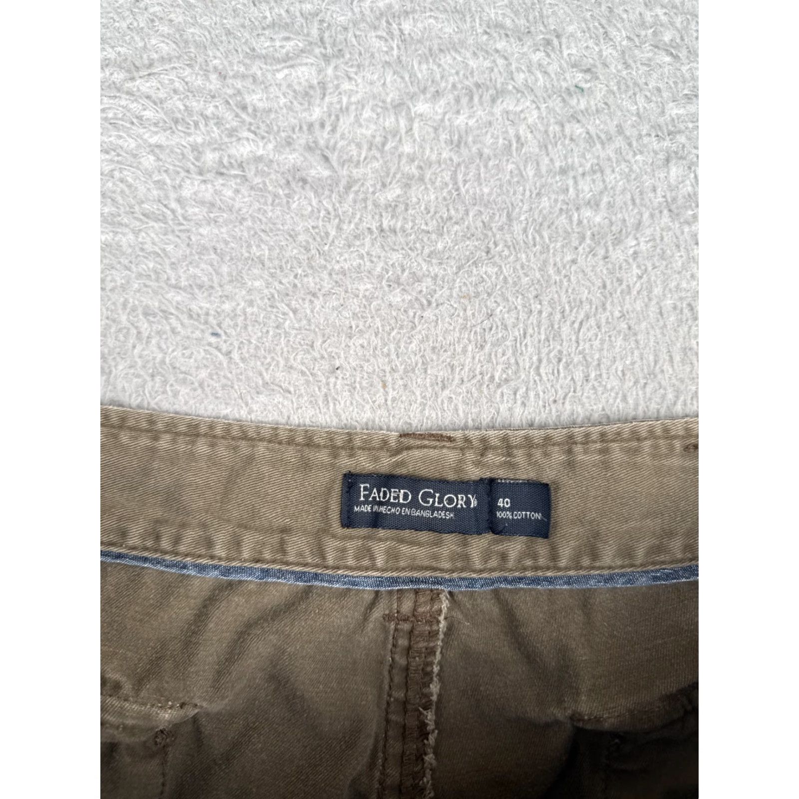 Faded Glory Faded Glory Shorts Men 40 Brown Cargo 9" 100% Cotton Twill Hiking Camping Casual Size US 40 / EU 56 - 7 Thumbnail