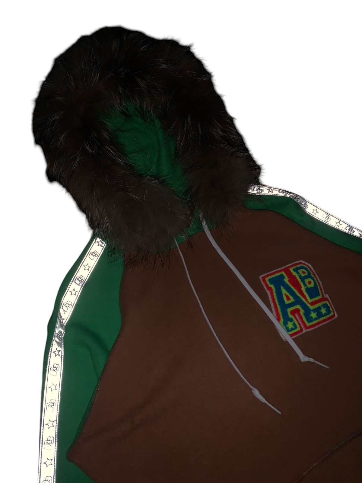 Hysteric Glamour 1990s Angel’s blue Rock bone reflective fur hoodie Size US S / EU 44-46 / 1 - 5 Thumbnail