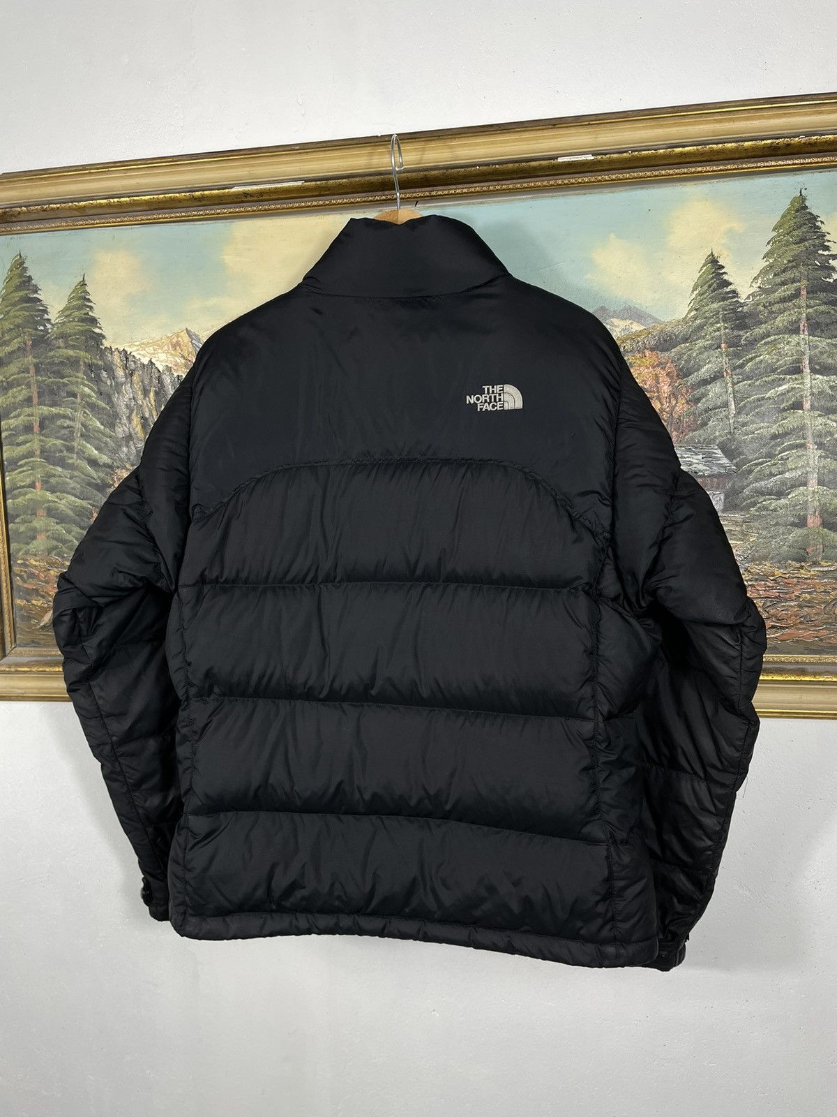 The North Face × Vintage Black TNF Retro 00s Jacket Travis Scott Kylie Jenner Vibe Size L / US 10 / IT 46 - 7 Thumbnail