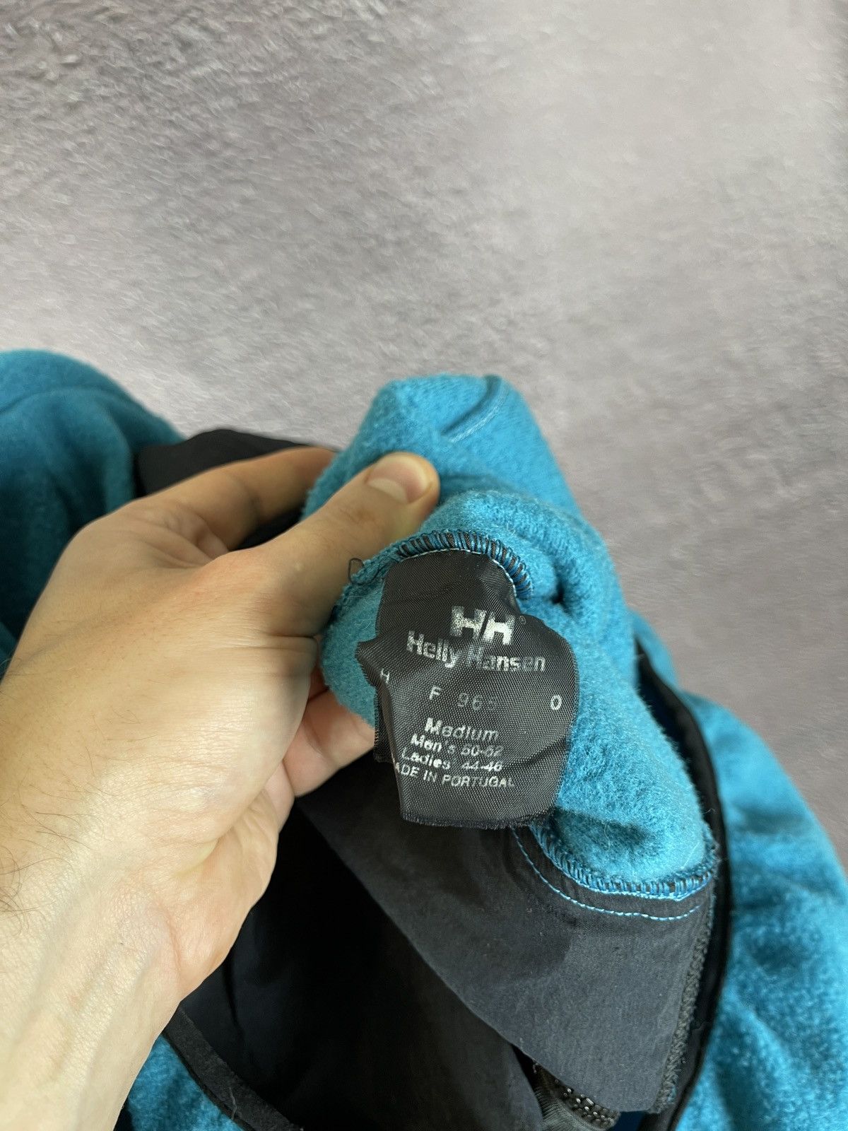 Helly Hansen Helly Hansen Unisex vintage blue full zip fleece sweater Size US M / EU 48-50 / 2 - 9 Thumbnail