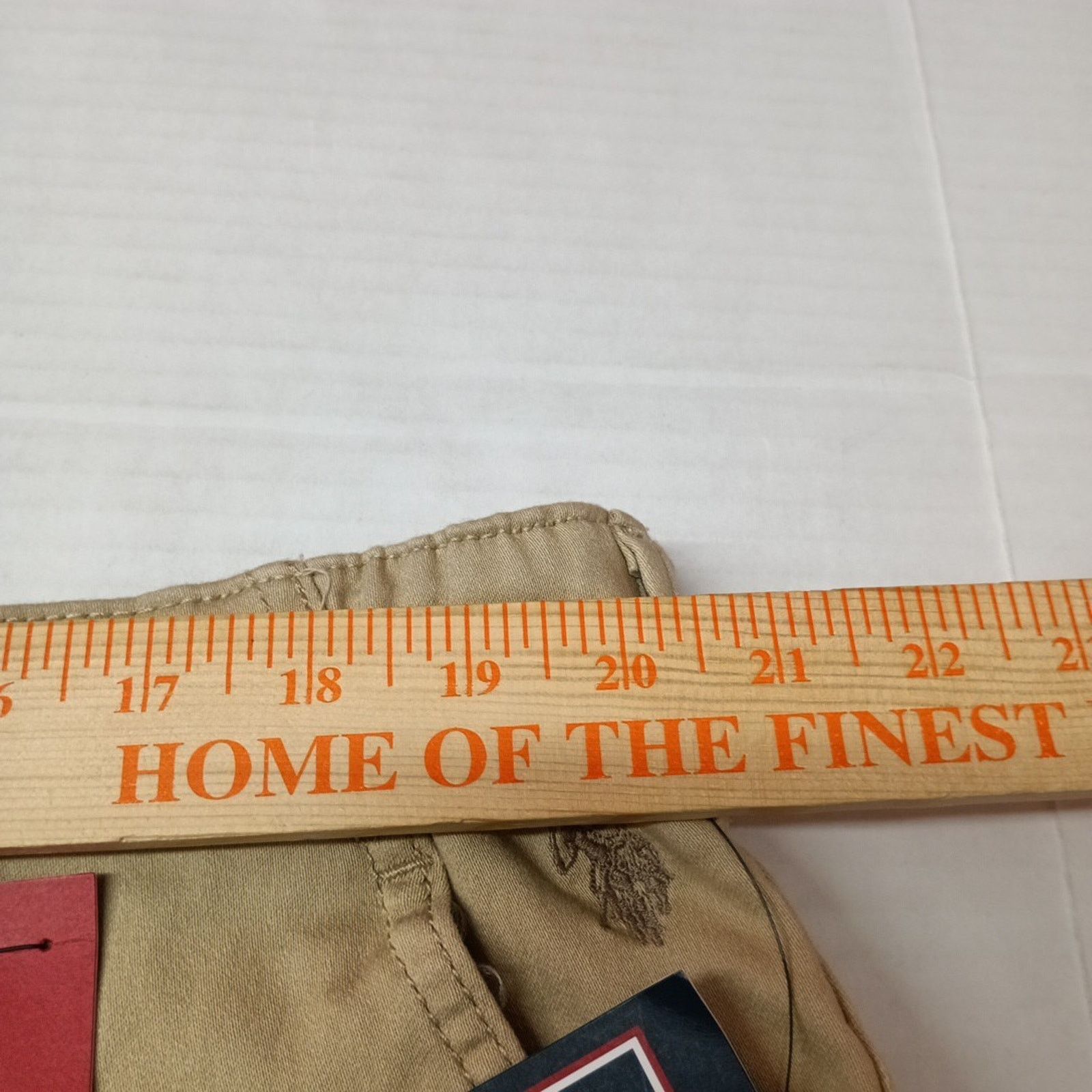 U.S. Polo Assn. U.S Polo Assn. Comfort Waist Pants Mens 2XL Beige Button Zip Size US 40 / EU 56 - 7 Thumbnail