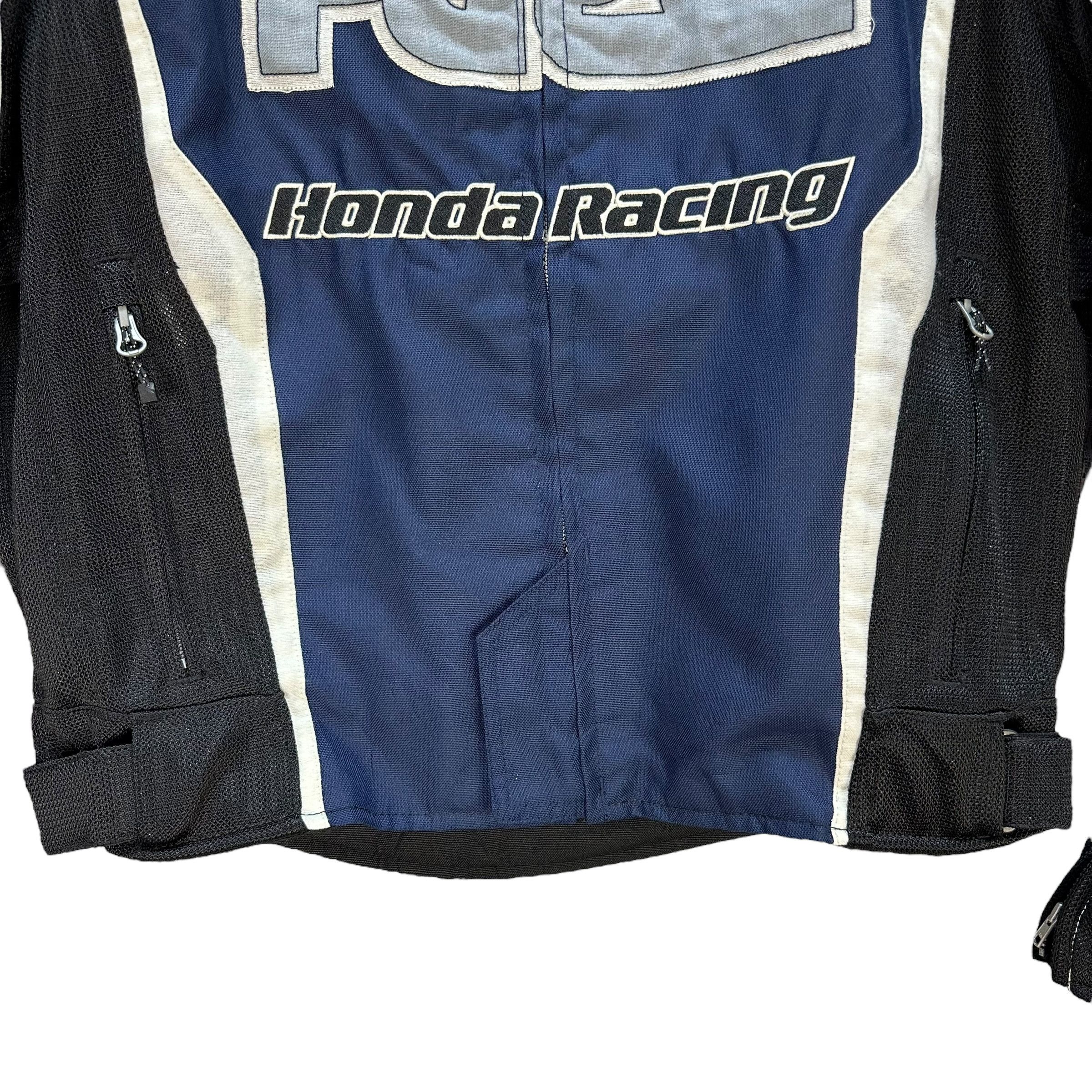 Honda HRC HONDA RACING Scotchlite Motorbike Jacket #A2-0051 Size US L / EU 52-54 / 3 - 5 Thumbnail