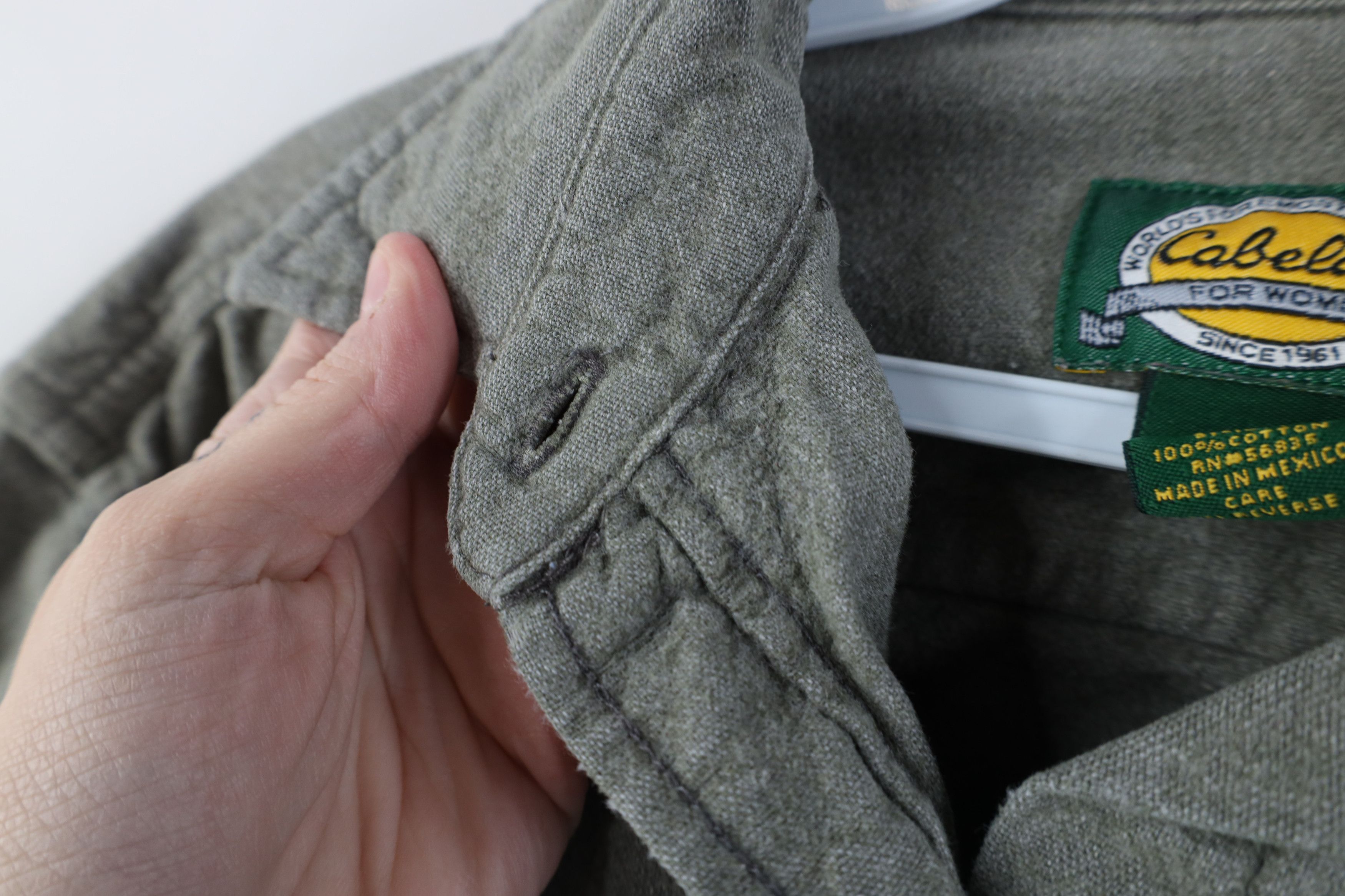 Cabelas Vintage 90s Cabelas Butterfly Chamois Cloth Button Shirt Size US S / EU 44-46 / 1 - 10 Thumbnail
