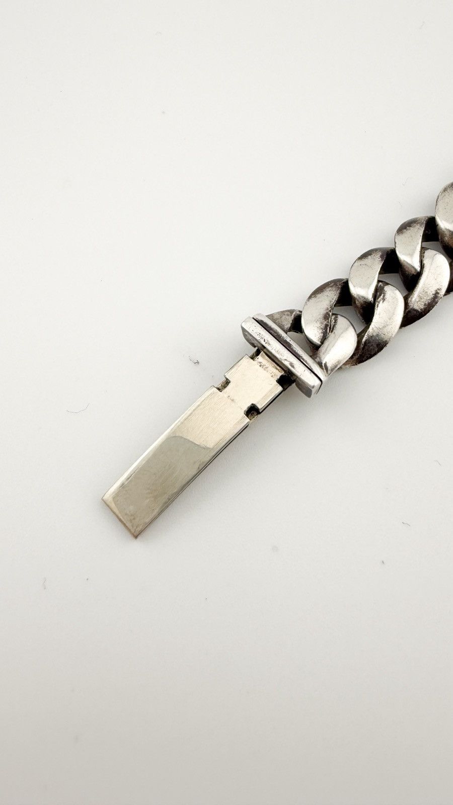 Chrome Hearts RARE! Chrome hearts Diamond ID Bracelet Cuban Size ONE SIZE - 6 Thumbnail
