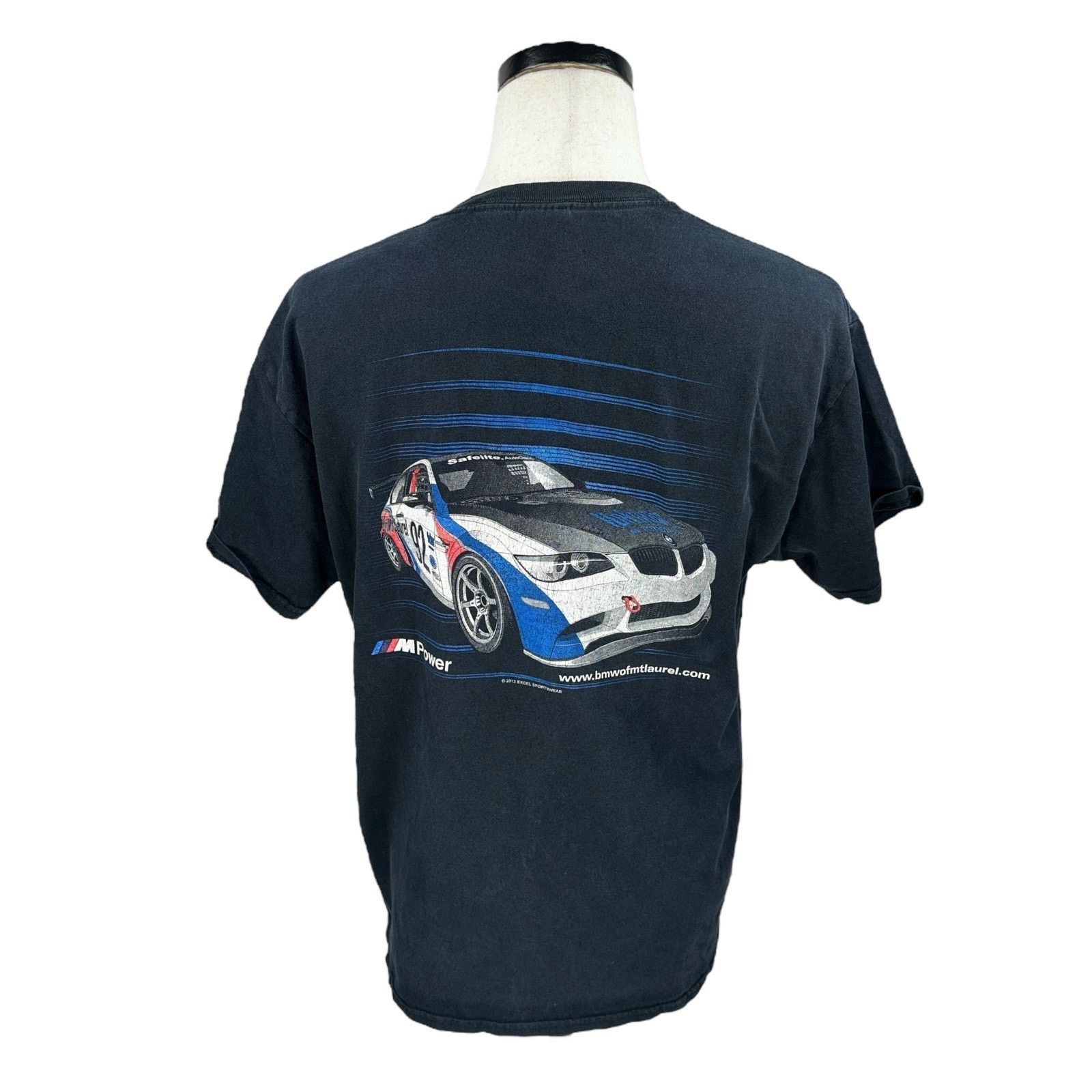 Gildan BMW of Mt Laurel M Power M3 Racing T-Shirt Men L Black 2013 Size US L / EU 52-54 / 3 - 2 Thumbnail