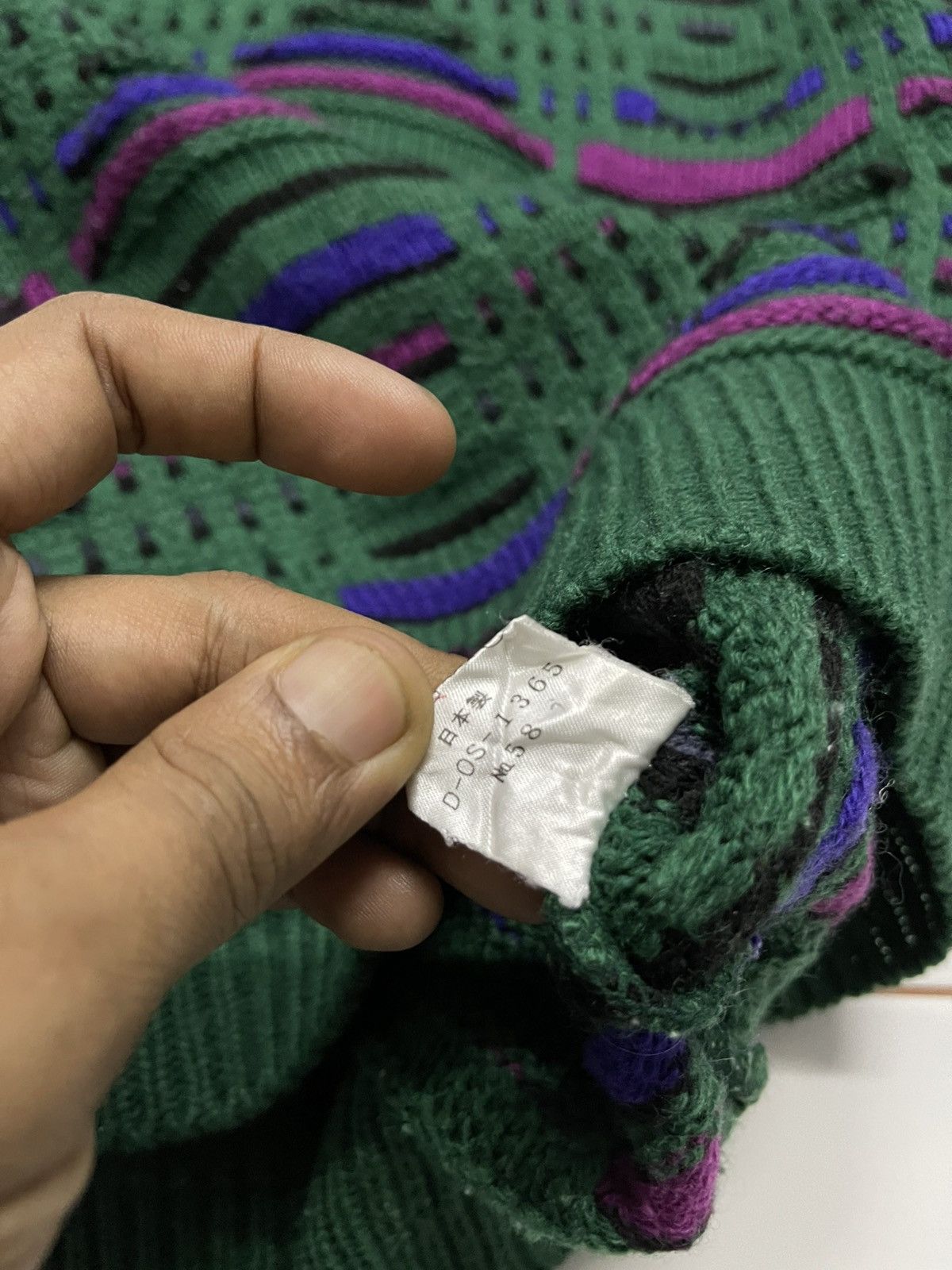 Designer × Japanese Brand × Vintage 80s COOGI STYLE KNITWEAR RARE DESIGN Size US M / EU 48-50 / 2 - 9 Thumbnail