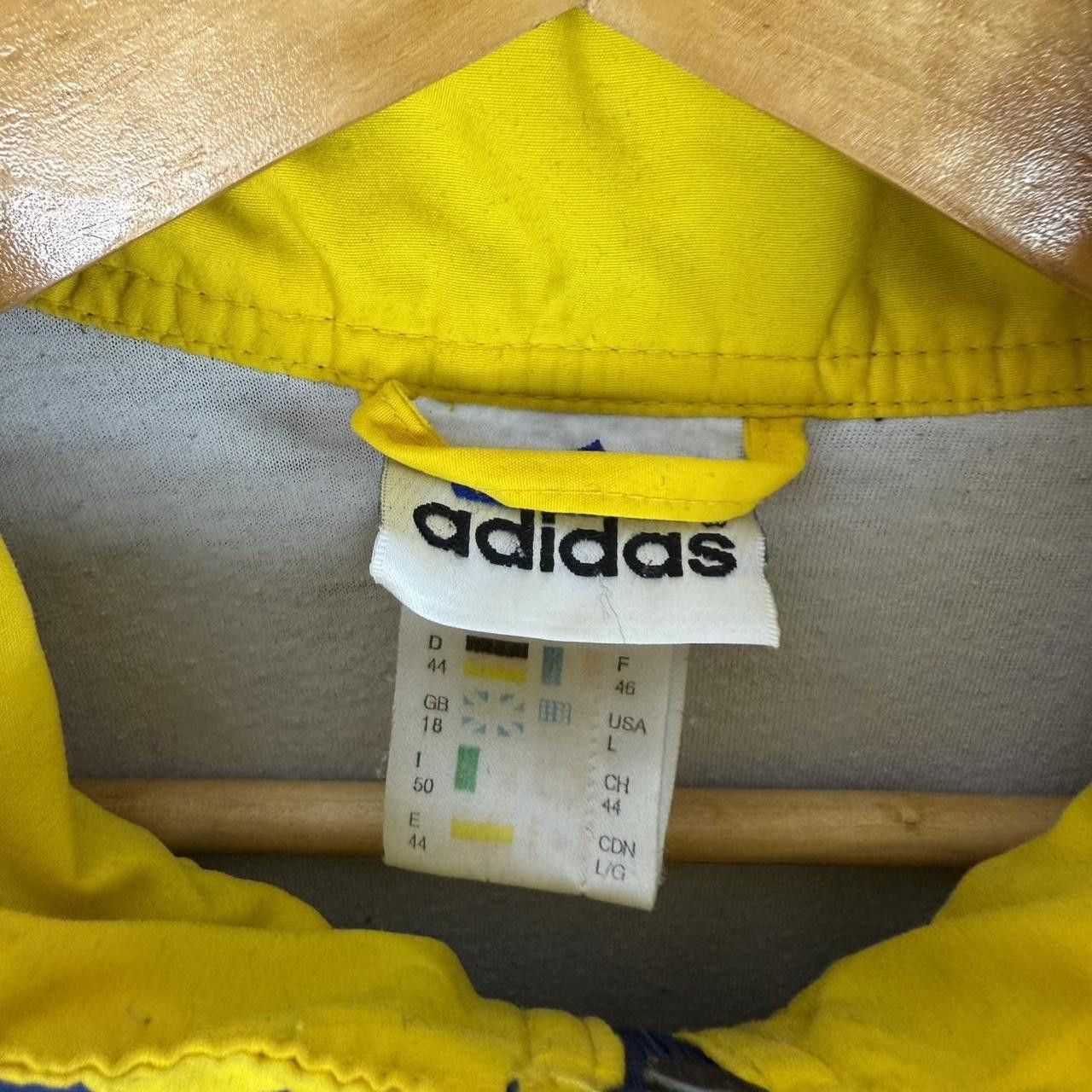Adidas Adidas Windbreaker Vintage 90s Retro Jacket Size US L / EU 52-54 / 3 - 4 Thumbnail