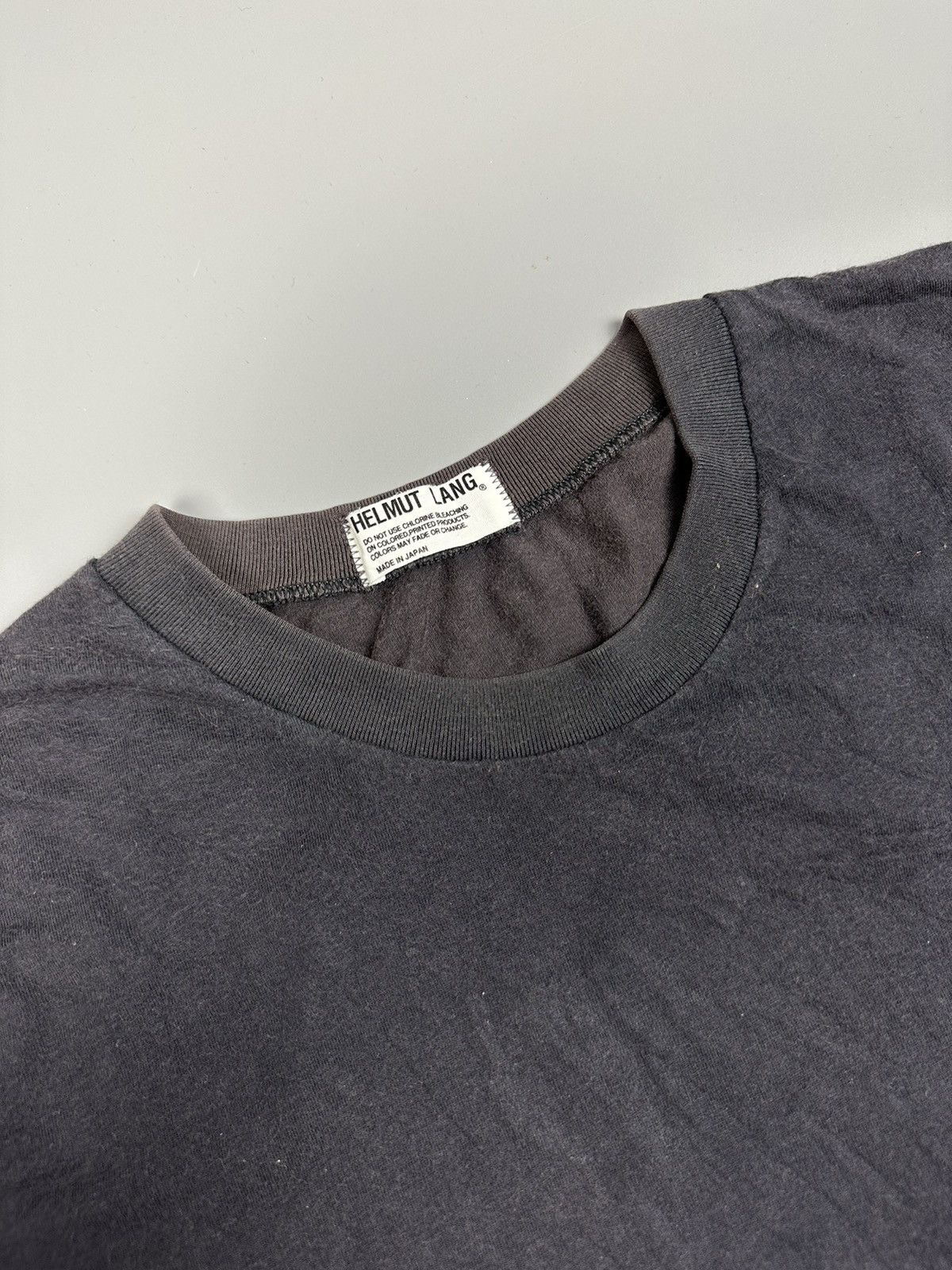 Helmut Lang Helmut Lang Plain Sun-faded Tee Size US S / EU 44-46 / 1 - 4 Thumbnail