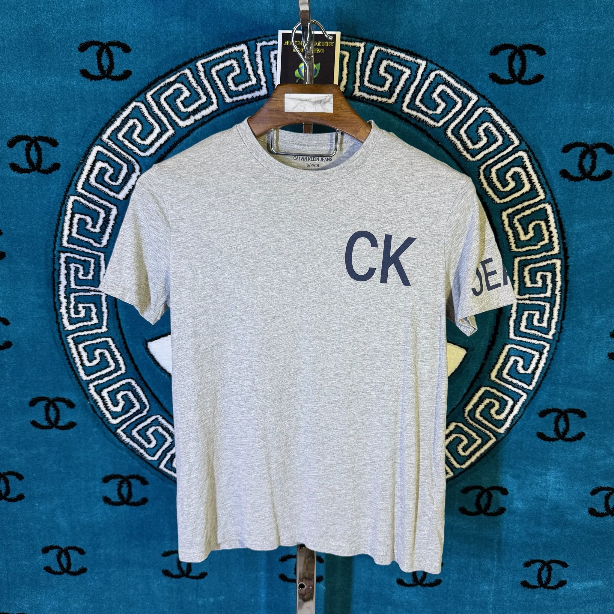 Calvin Klein THE ICONIC CALVIN KLEIN LOGOS SCRIPT SHIRT Size US S / EU 44-46 / 1 - 1 Preview