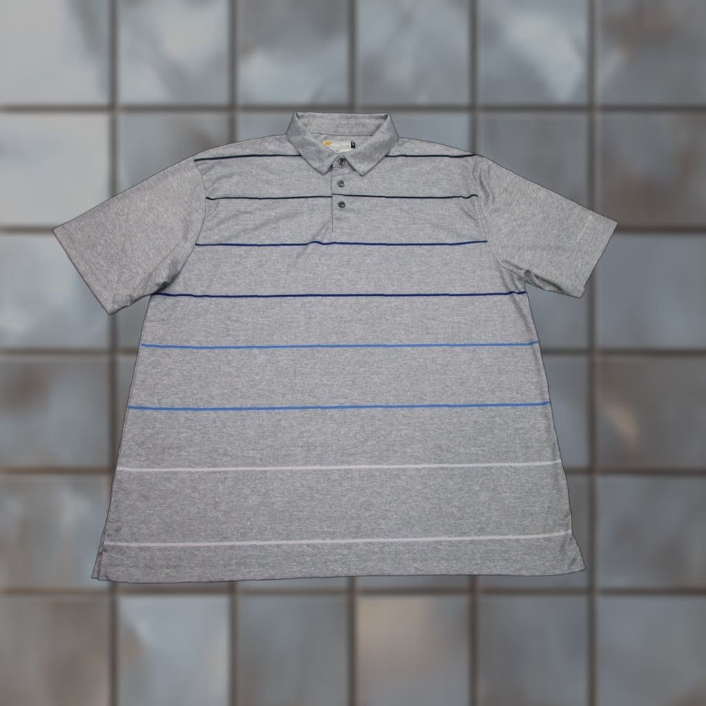 Vintage Jack Nicklaus Polo Shirt Mens XL Gray Performance Golf Adult Staydri Tenniscore Size US XL / EU 56 / 4 - 1 Thumbnail