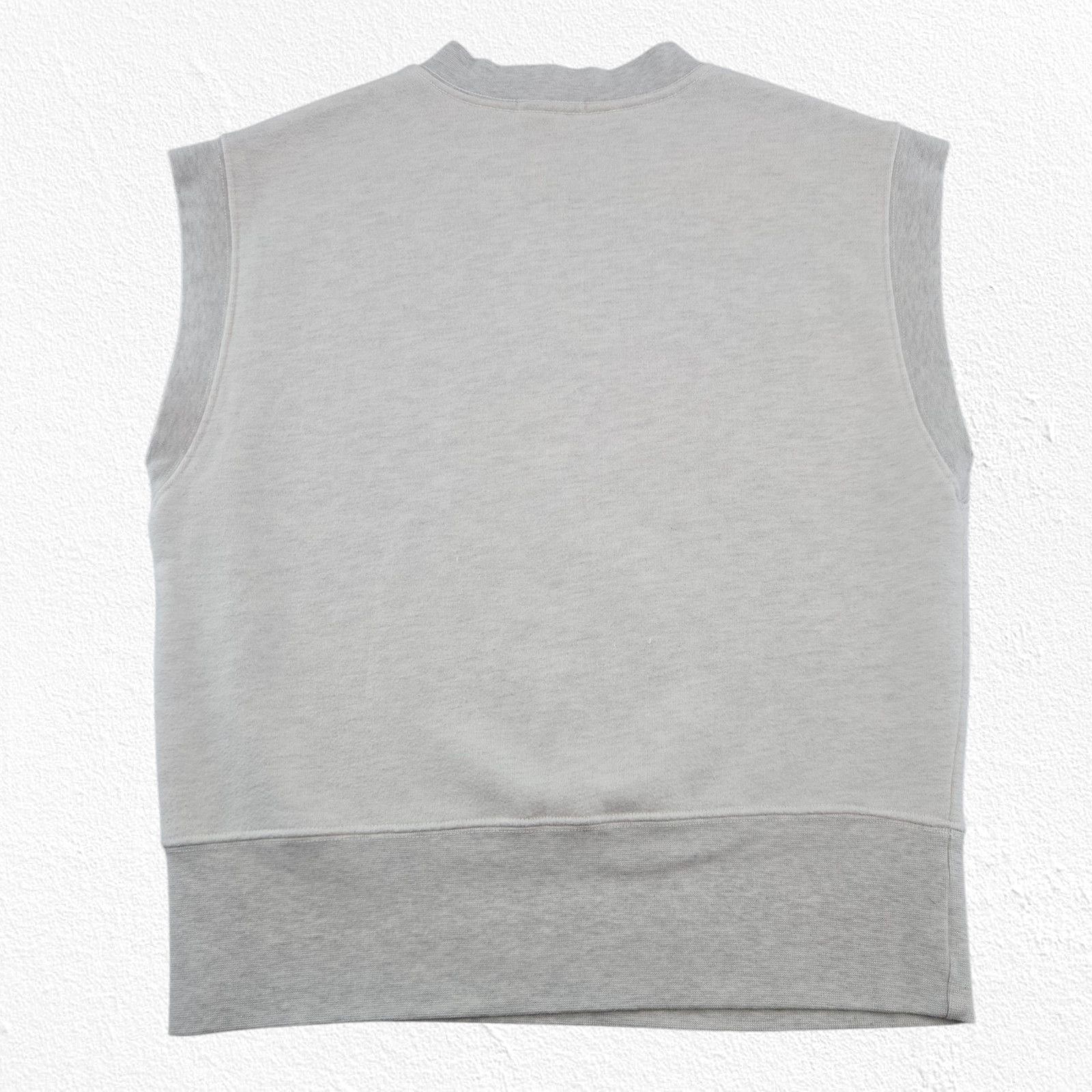 Agolde AGOLDE Simone Sleeveless Sweatshirt Gray Vest Size Medium Size M / US 6-8 / IT 42-44 - 7 Thumbnail