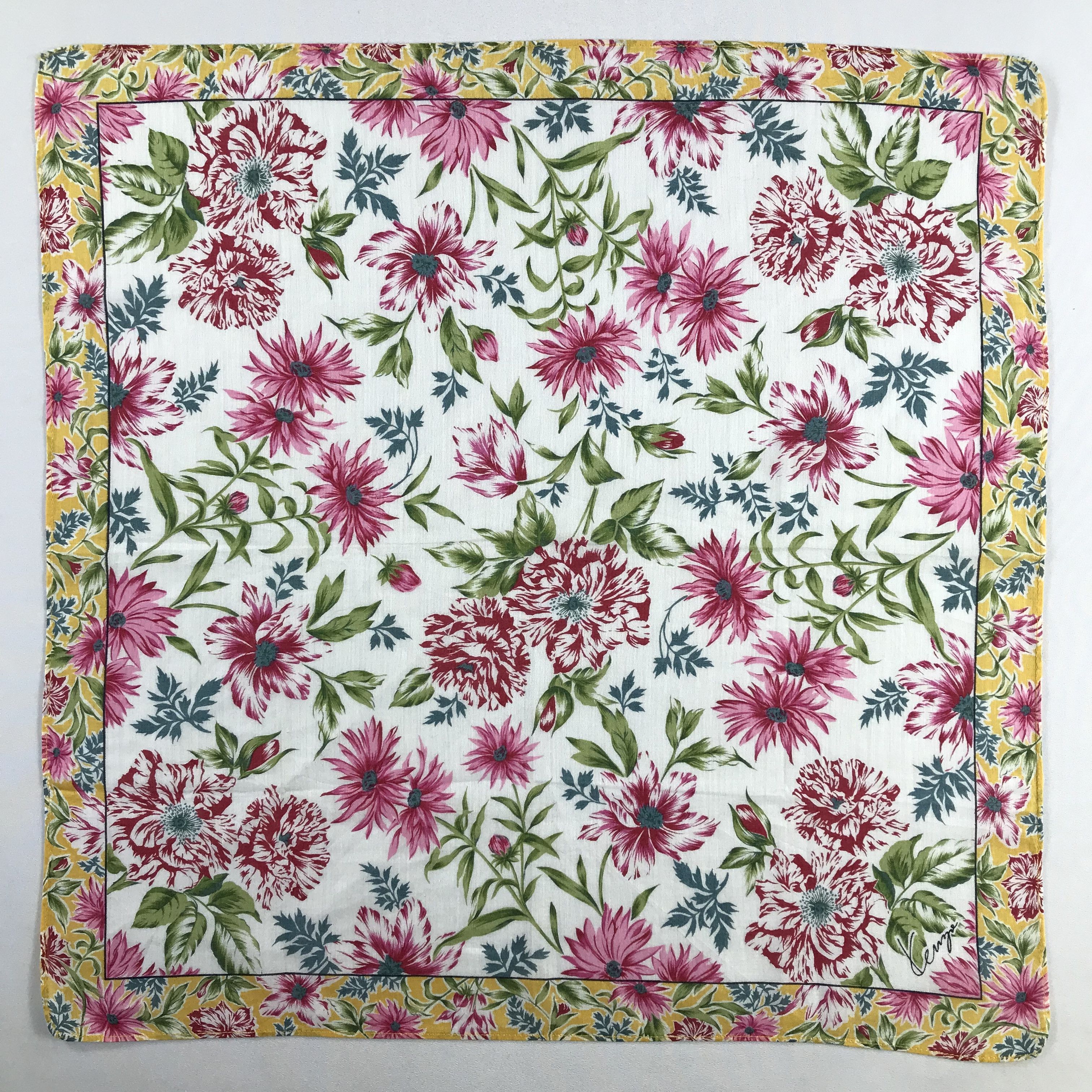 Kenzo Kenzo Handkerchief / Bandana / Neckerchief C527 Size ONE SIZE - 3 Thumbnail