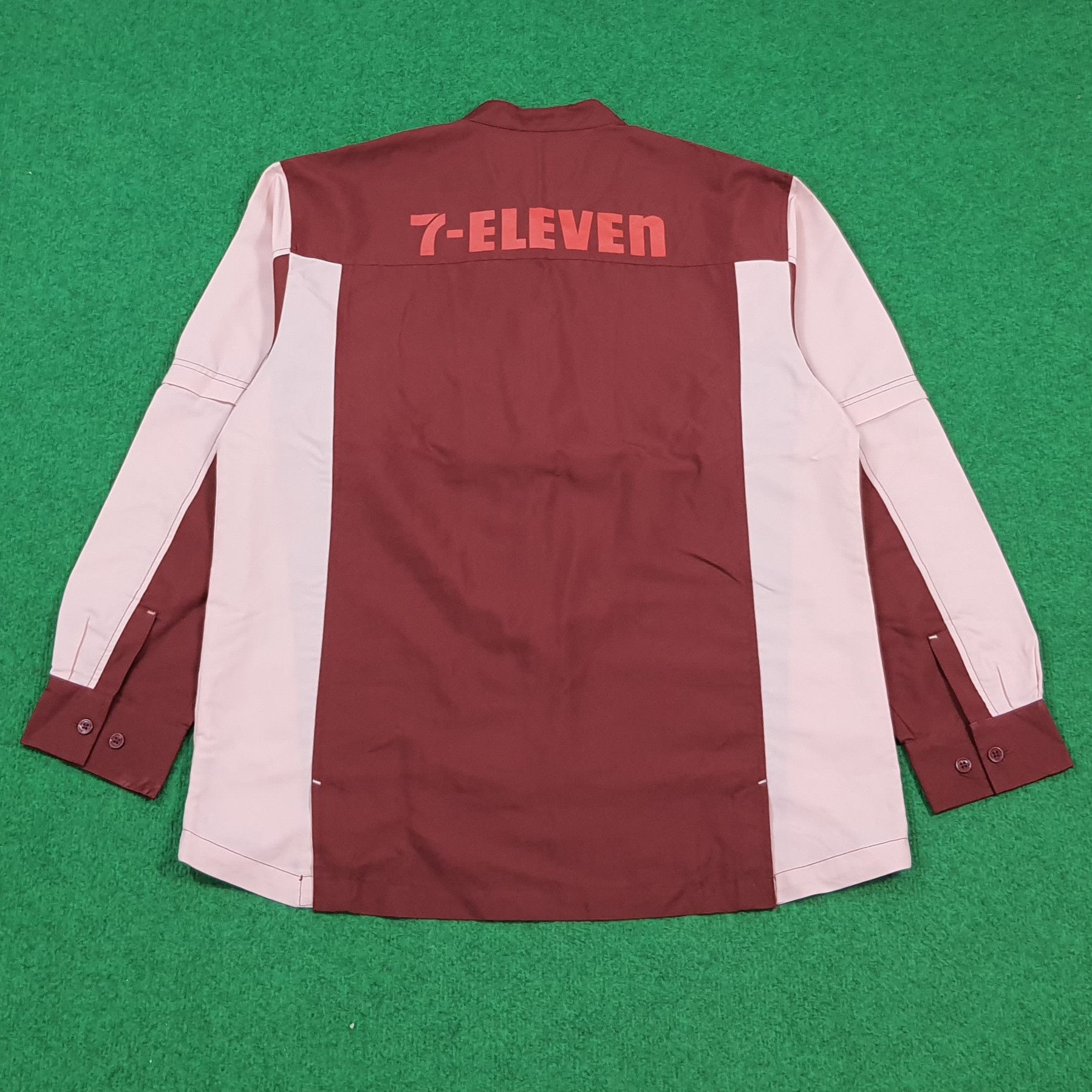 Japanese Brand Vintage 7 Eleven Japan Staff Uniform Work Jacket C299N34 Size US L / EU 52-54 / 3 - 3 Thumbnail