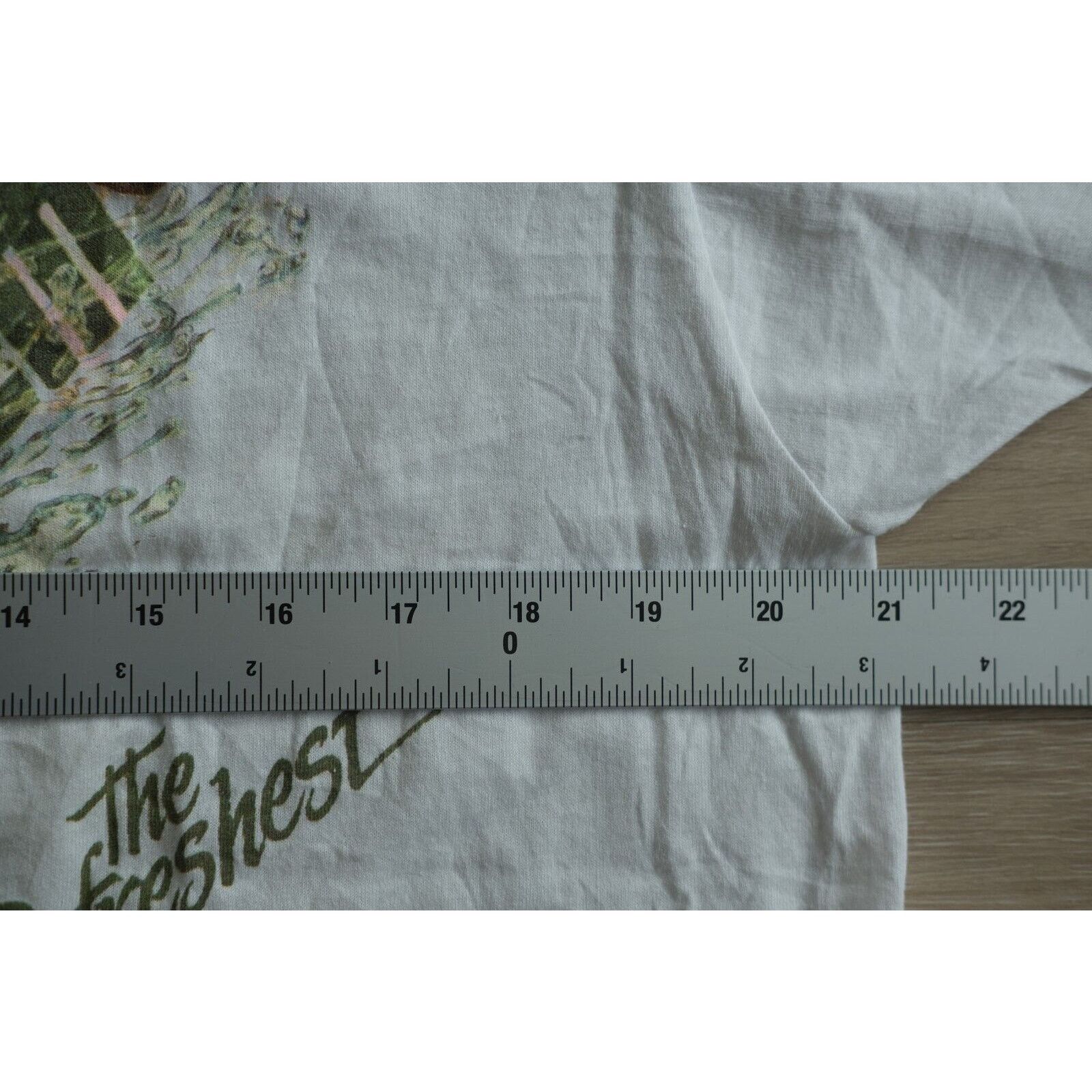 Other Vintage 1990s Shake It Up Freshest Uni Shirt Size M White Size US L / EU 52-54 / 3 - 5 Thumbnail
