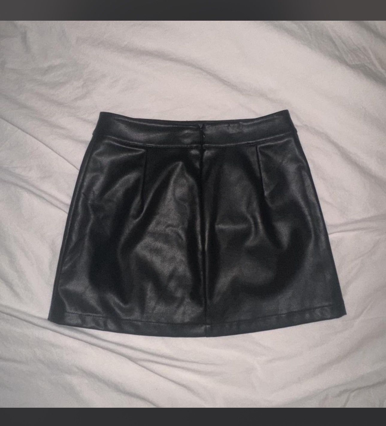 Other Black mini skirt Size 30" / US 8 / IT 44 - 2 Thumbnail