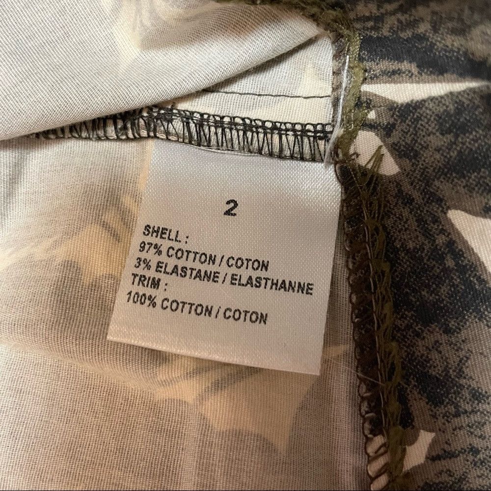 Other Nougat London Cotton Tulip Skirt White Brown Print Size 2 Size 26" / US 2 / IT 38 - 8 Thumbnail