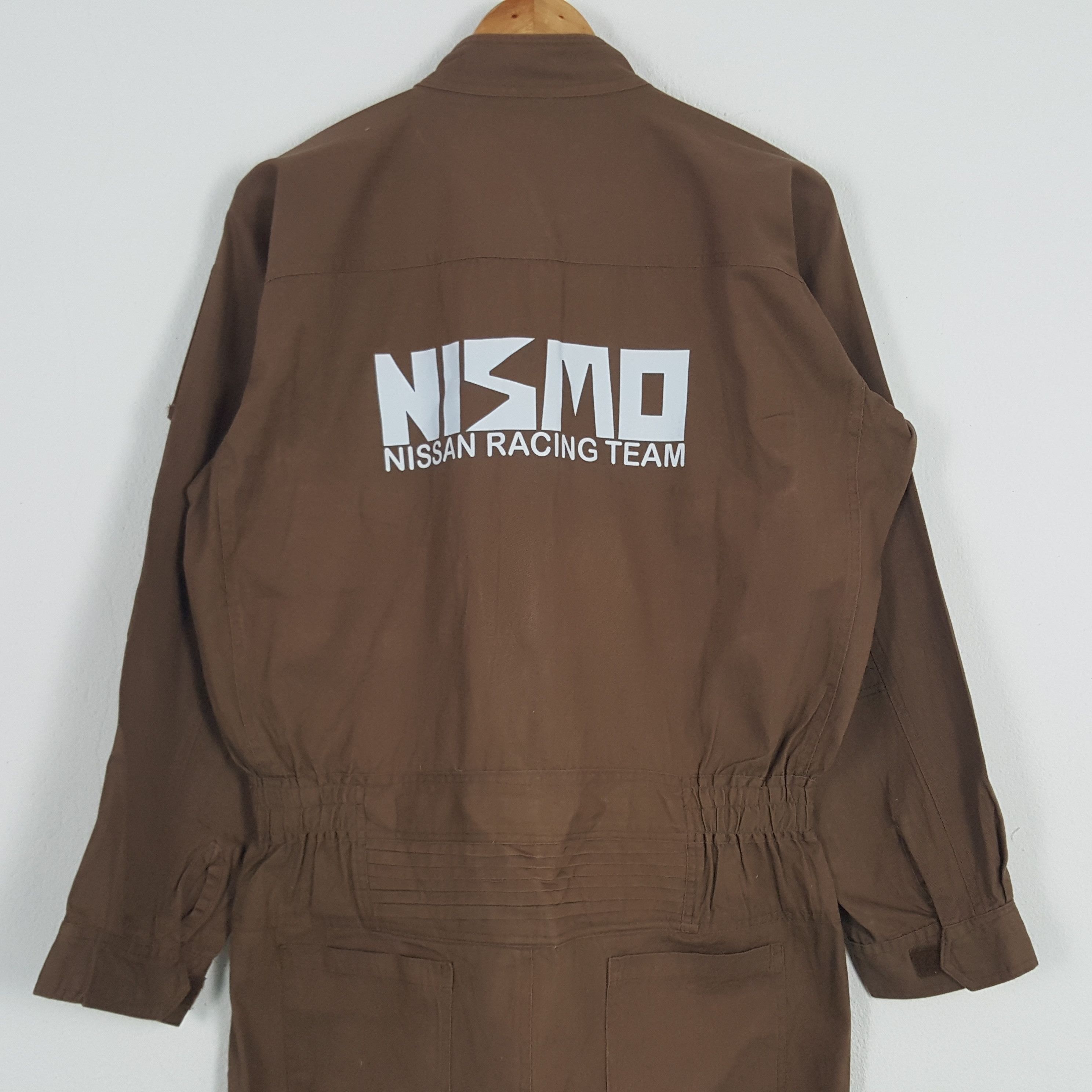 Japanese Brand × Vintage Vintage Nismo Nissan Japanese Racing Custom Coverall Jacket Size US L / EU 52-54 / 3 - 2 Thumbnail